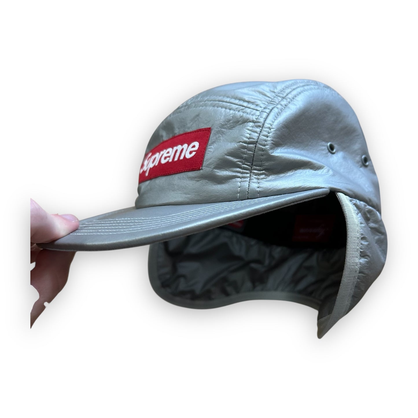 Cap Supreme PrimaLoft Earflap Camp Silver FW18