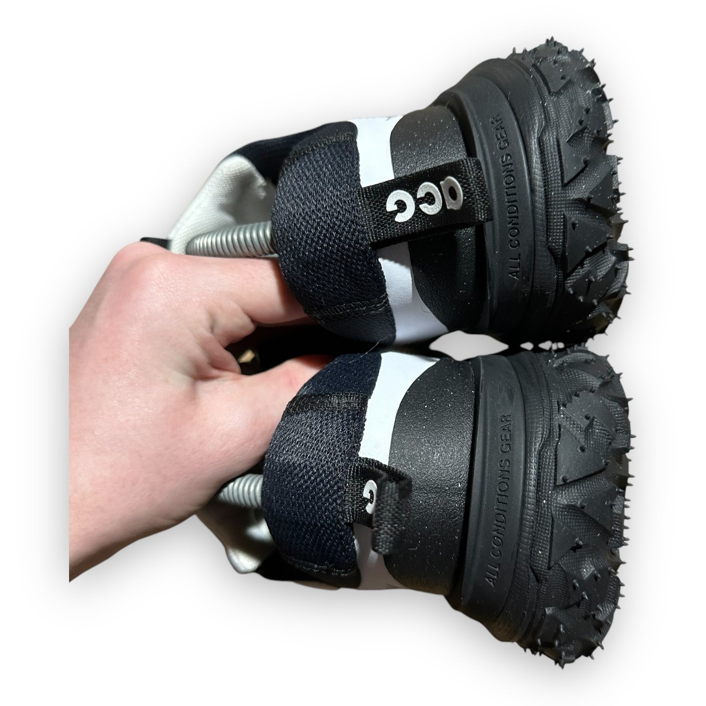 EU43 - US9.5 - UK8.5 • ACG Mountain Fly 2 Low Comme des Garcons Homme Plus White Black