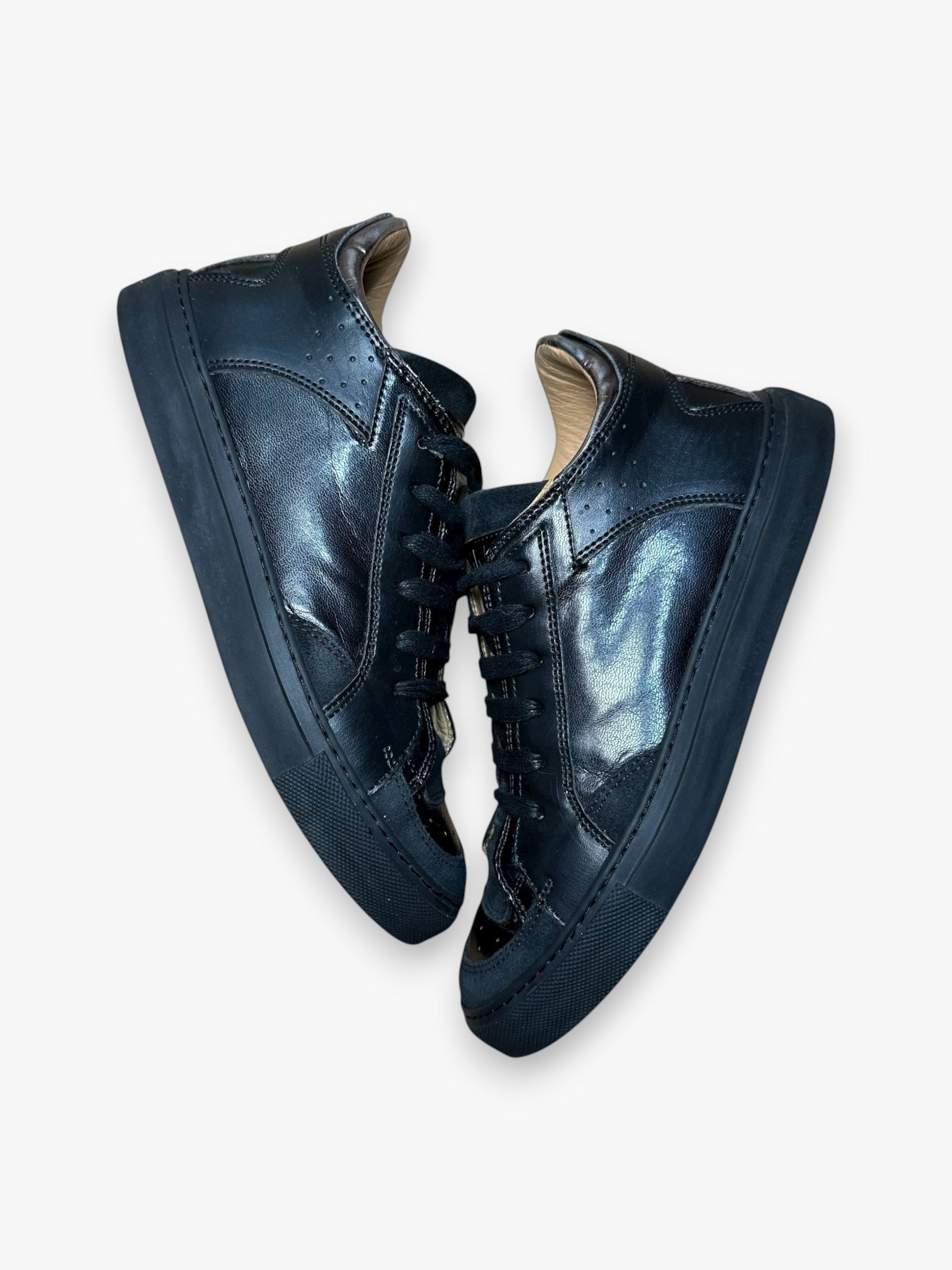 Maison Margiela MM6 Shoes Leather Black