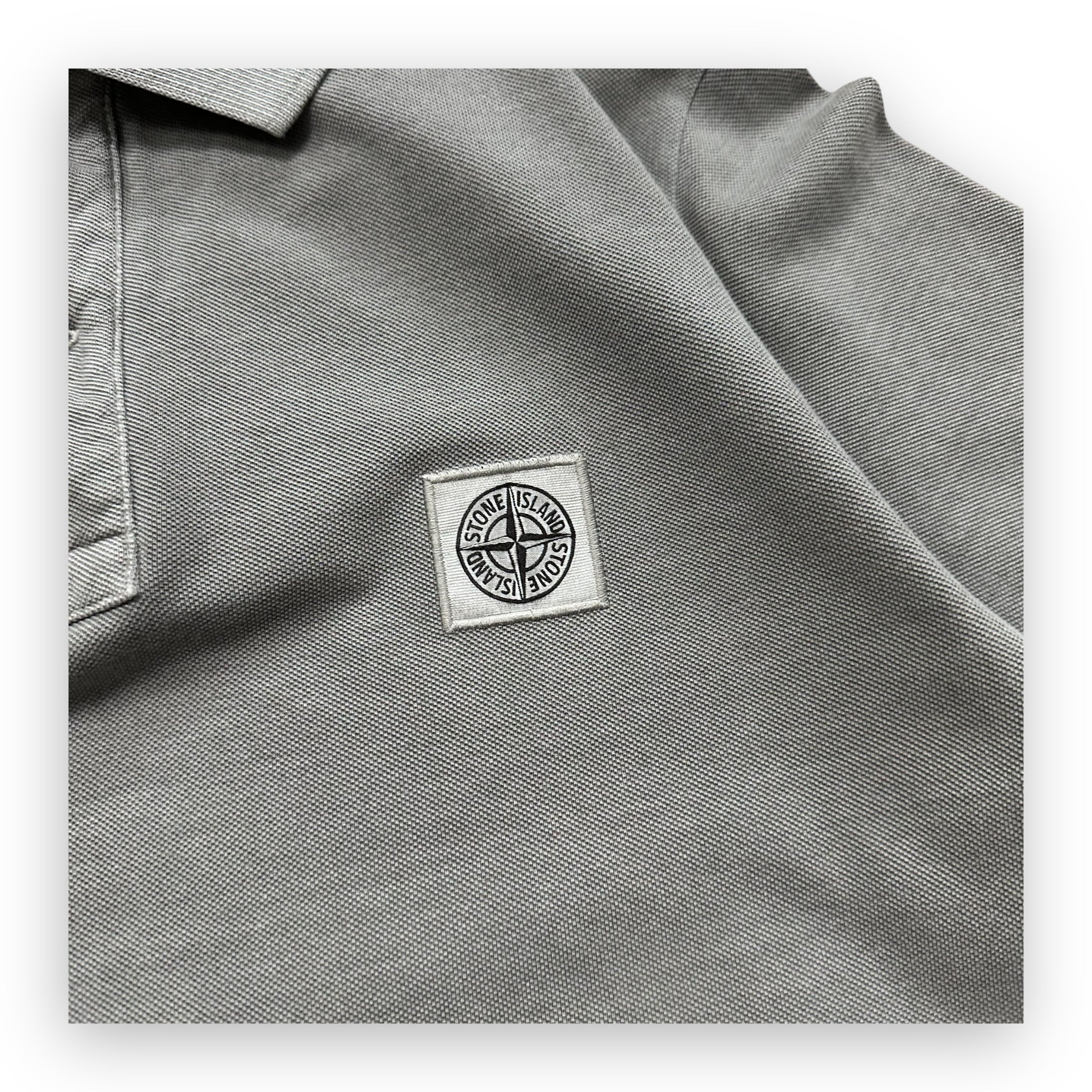Polo Stone Island Grey