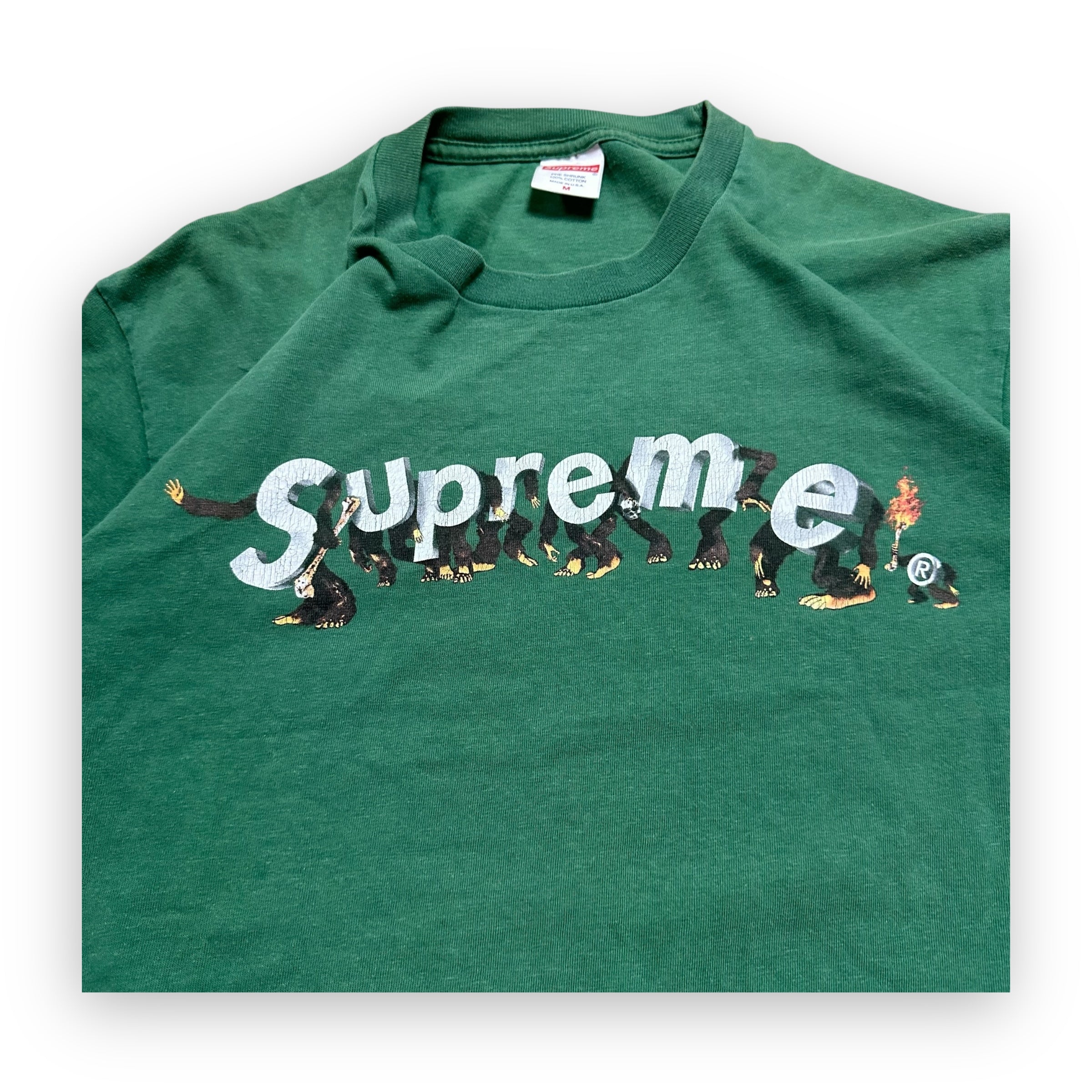 Tee Supreme Apes Green SS21
