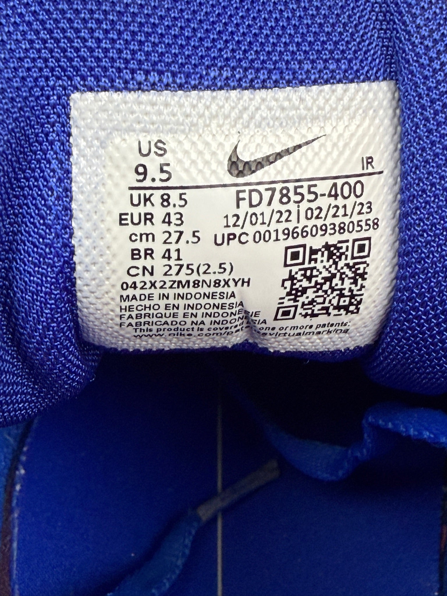 Air Max Plus TN A-COLD-WALL Blue