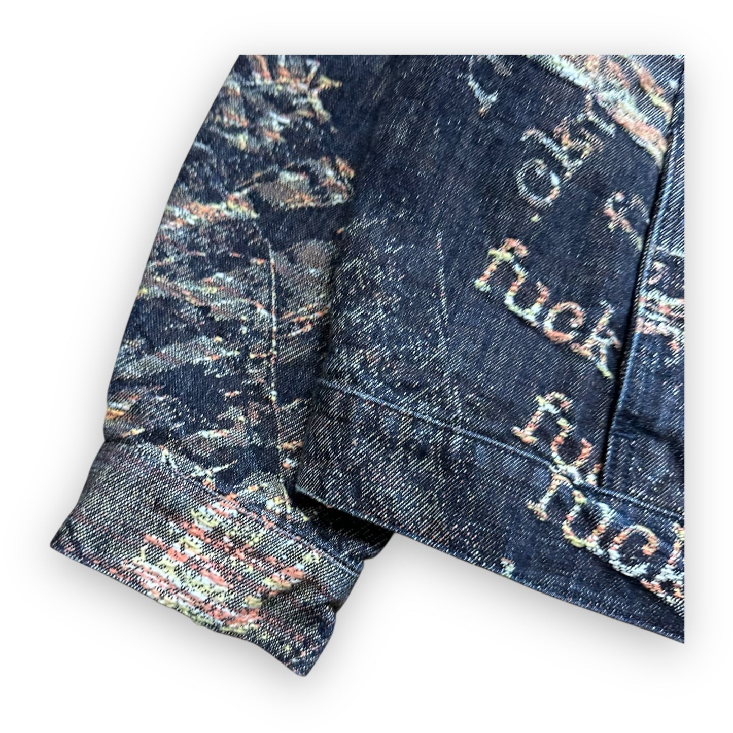 Jacket Supreme Archive Denim Jacquard Trucker Blue SS23 (L)