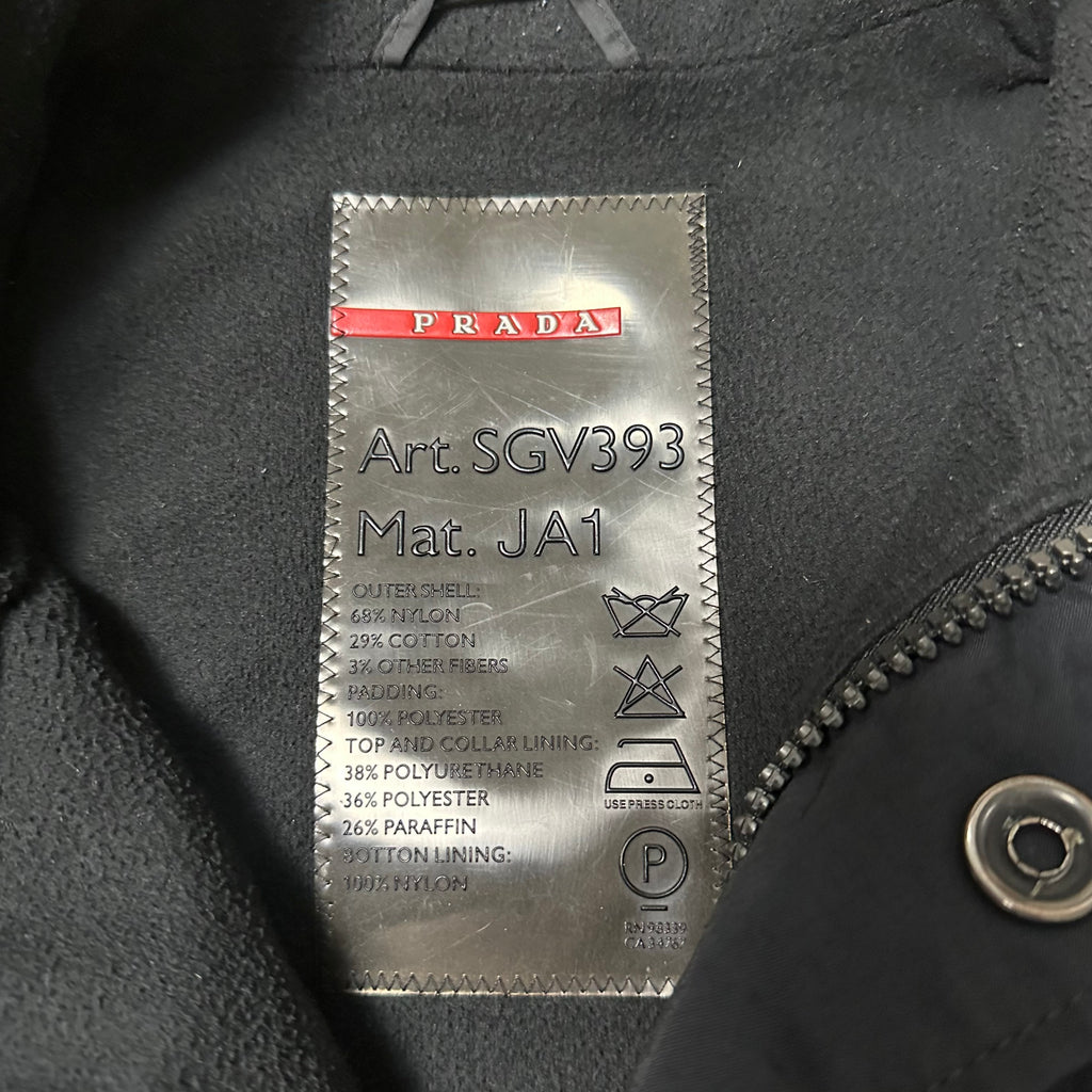 Jacket Prada Sport Parka Black
