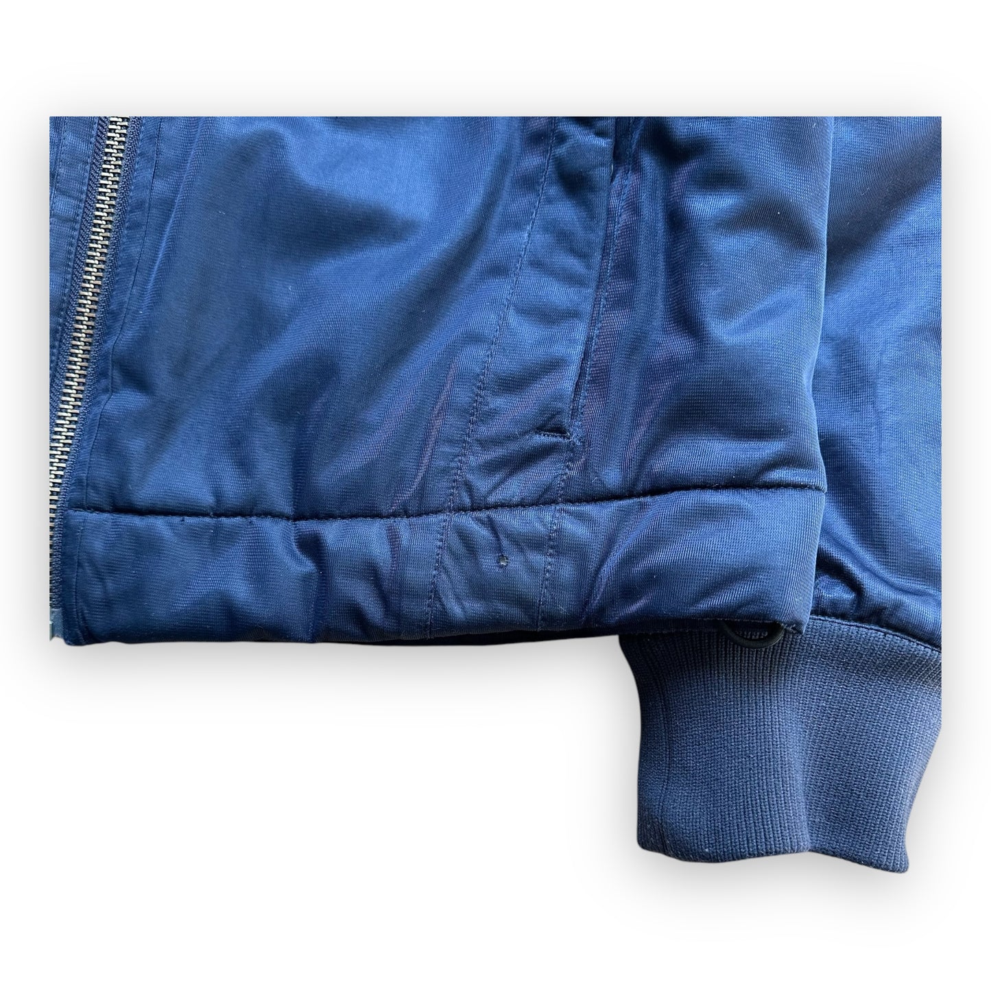 Jacket Stone Island Thick Nylon Membrane Navy AW09 (M)