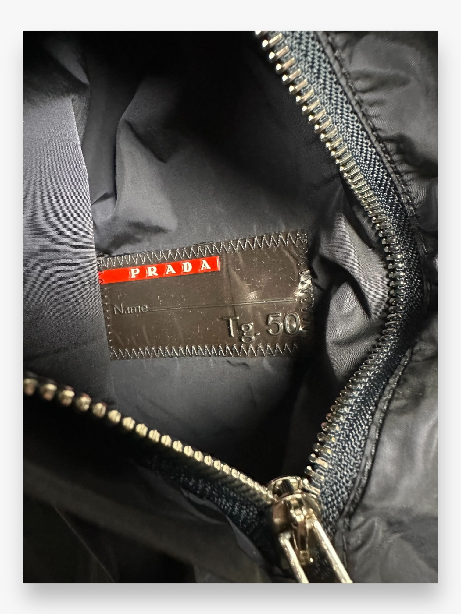 Jacket Prada Sport Reversible Navy Beige AW14