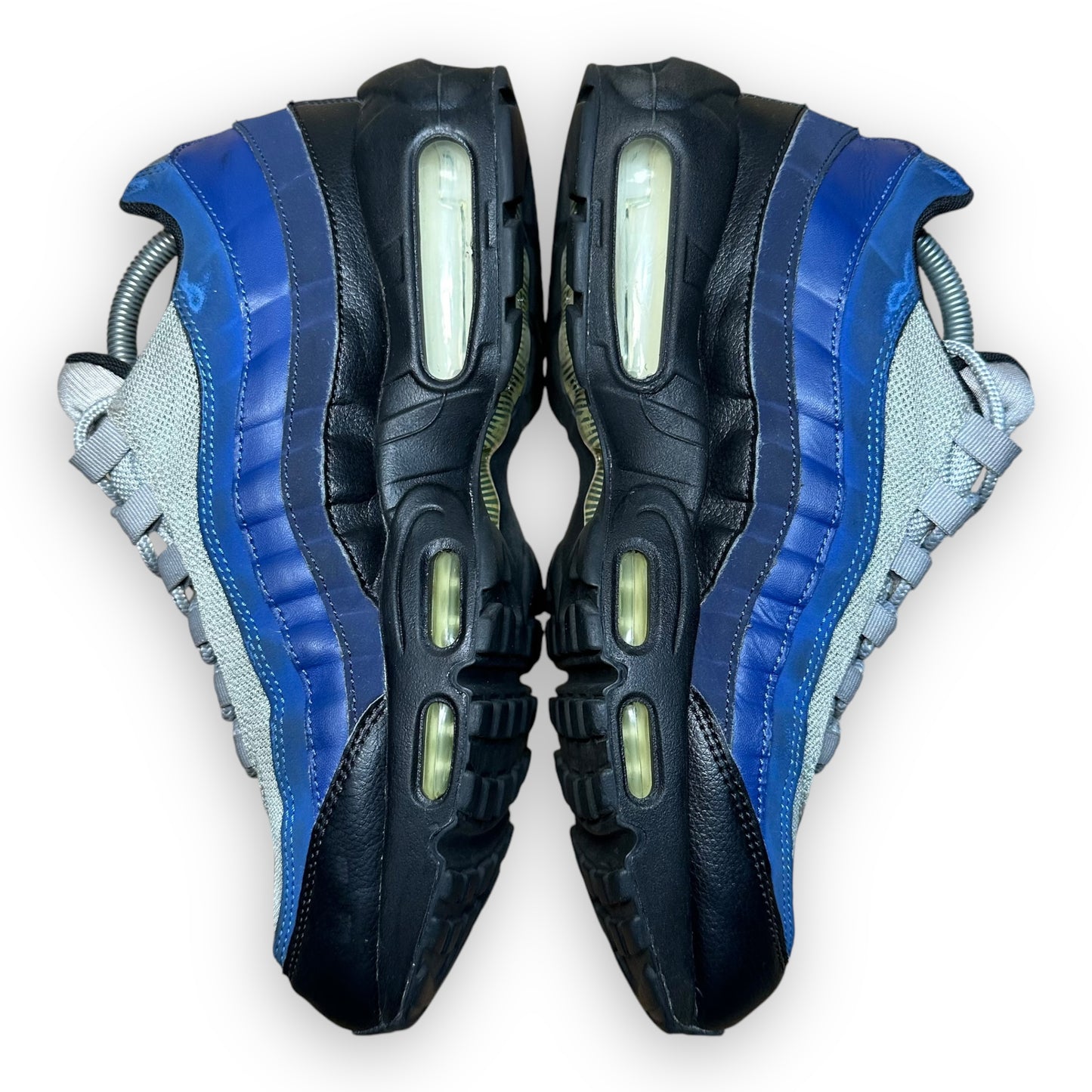 EU42.5 - US9 - UK8 • Air Max 95 Black Binary Blue