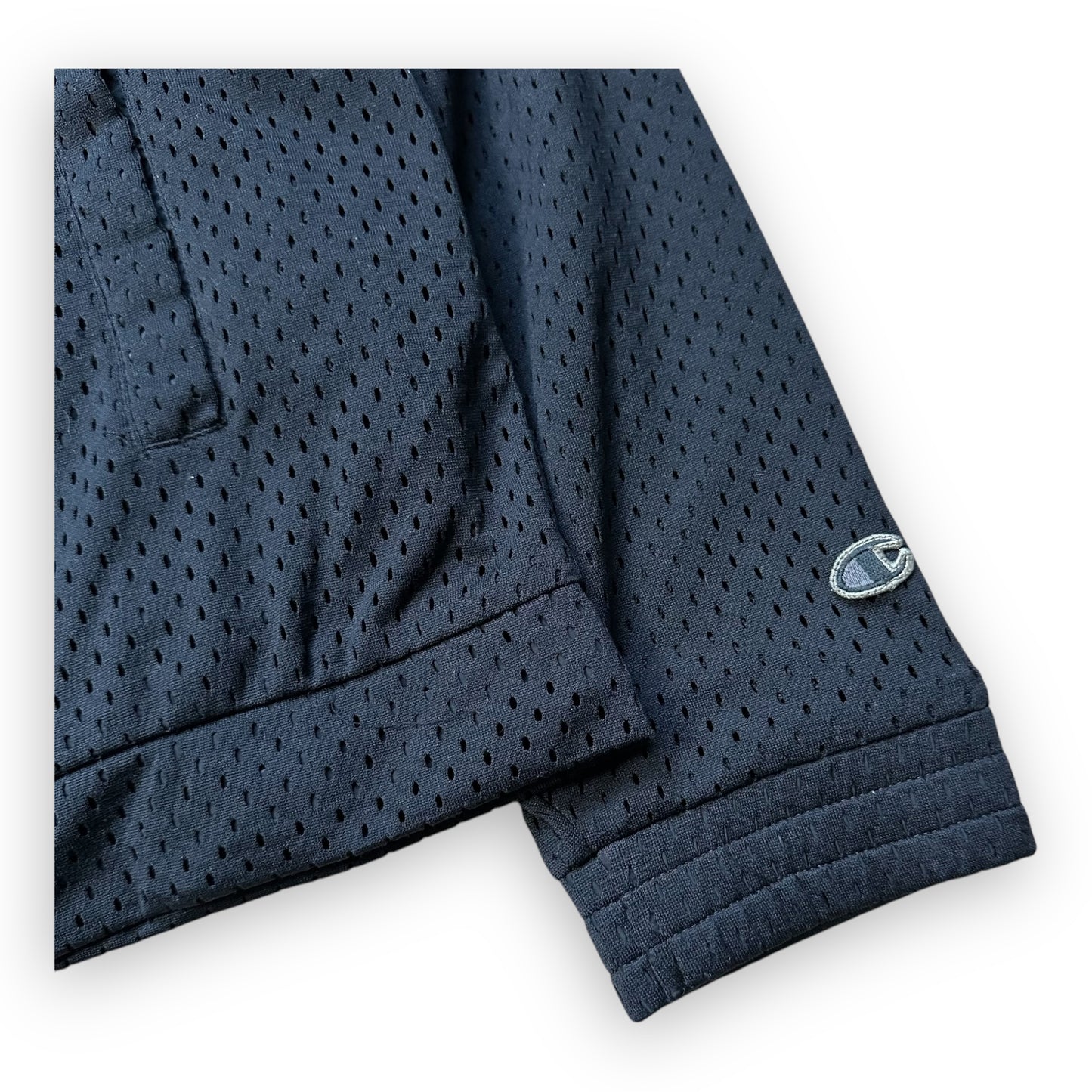 Jacket Rick Owens x Champion Mesh Hooded Windbreaker Black (L)