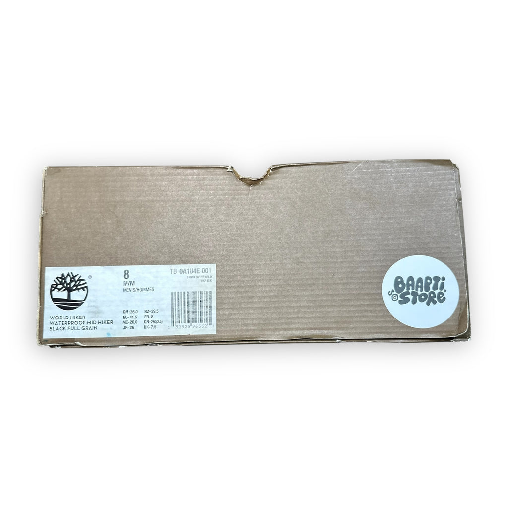 Timberland World Hiker Front Country Boot Supreme Black