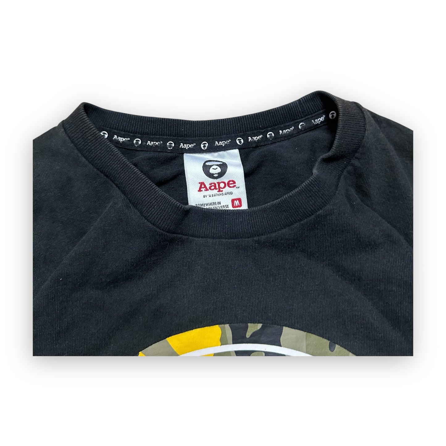 Tee BAPE Aape Black (M)