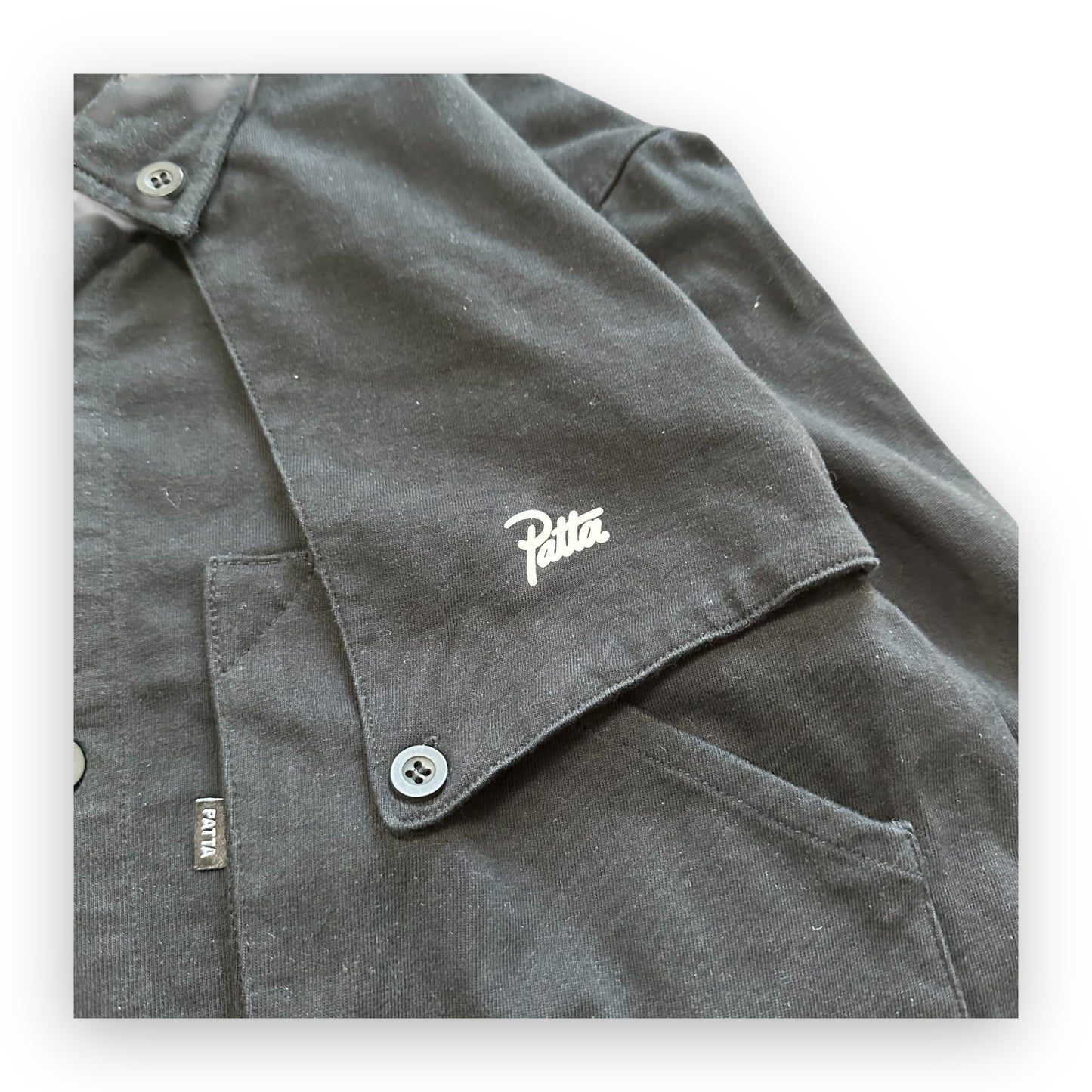 Shirt Patta Technical Black (M)