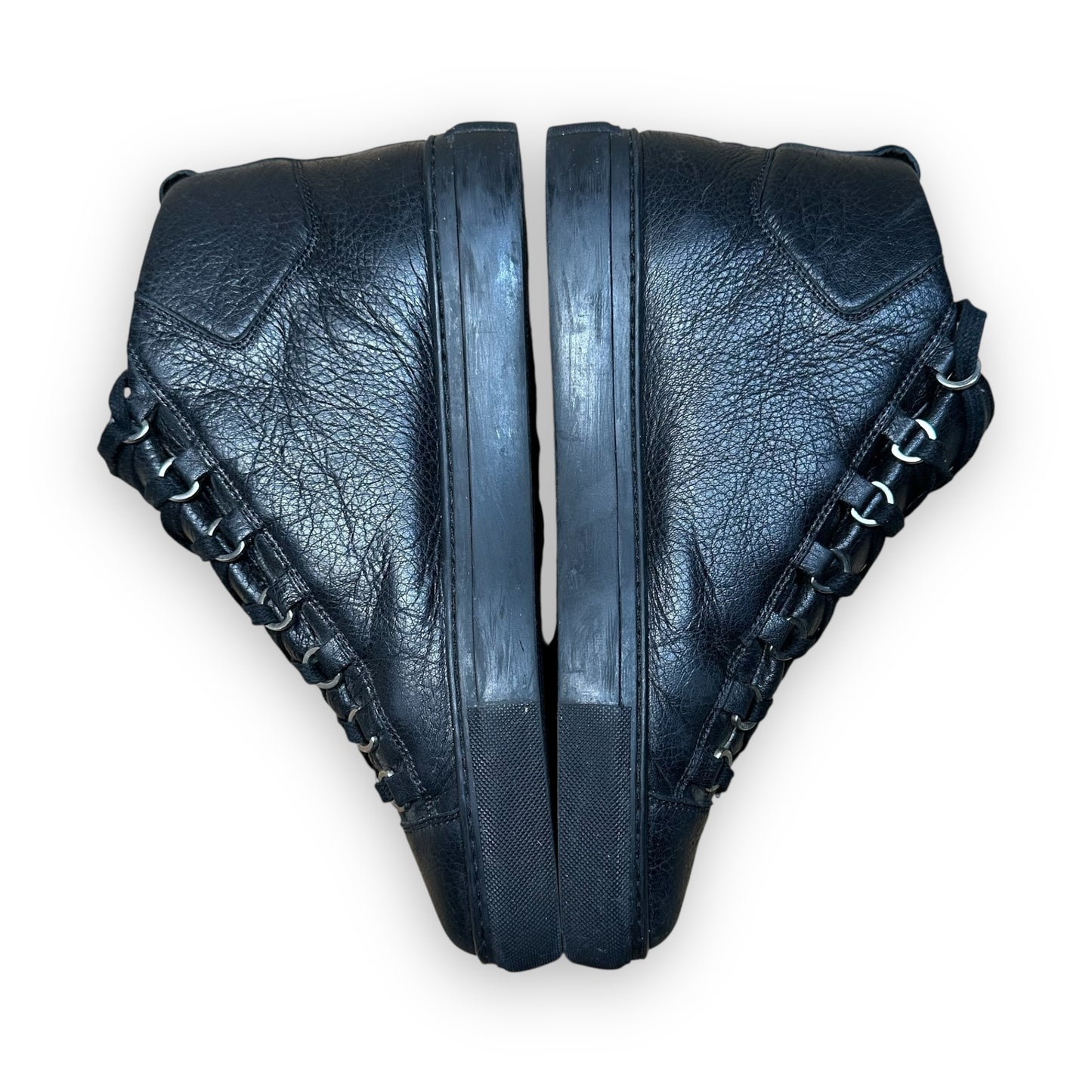 EU41 - US8 - UK7 • Balanciaga Arena High Leather Black