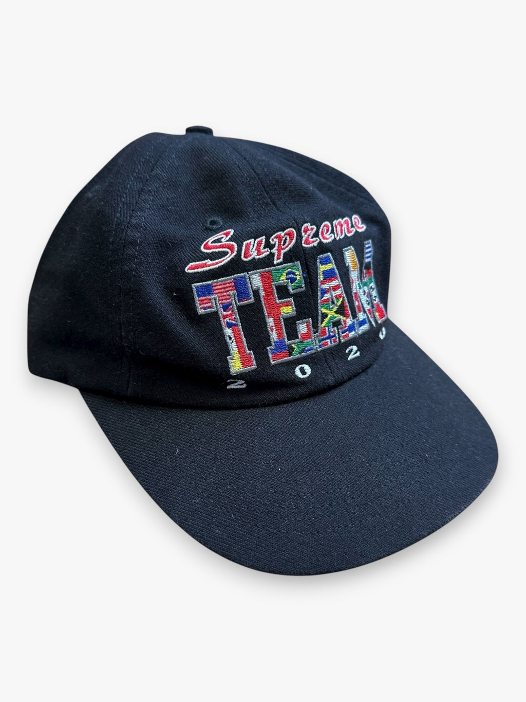 Cap Supreme Team 6-Panel Black SS20