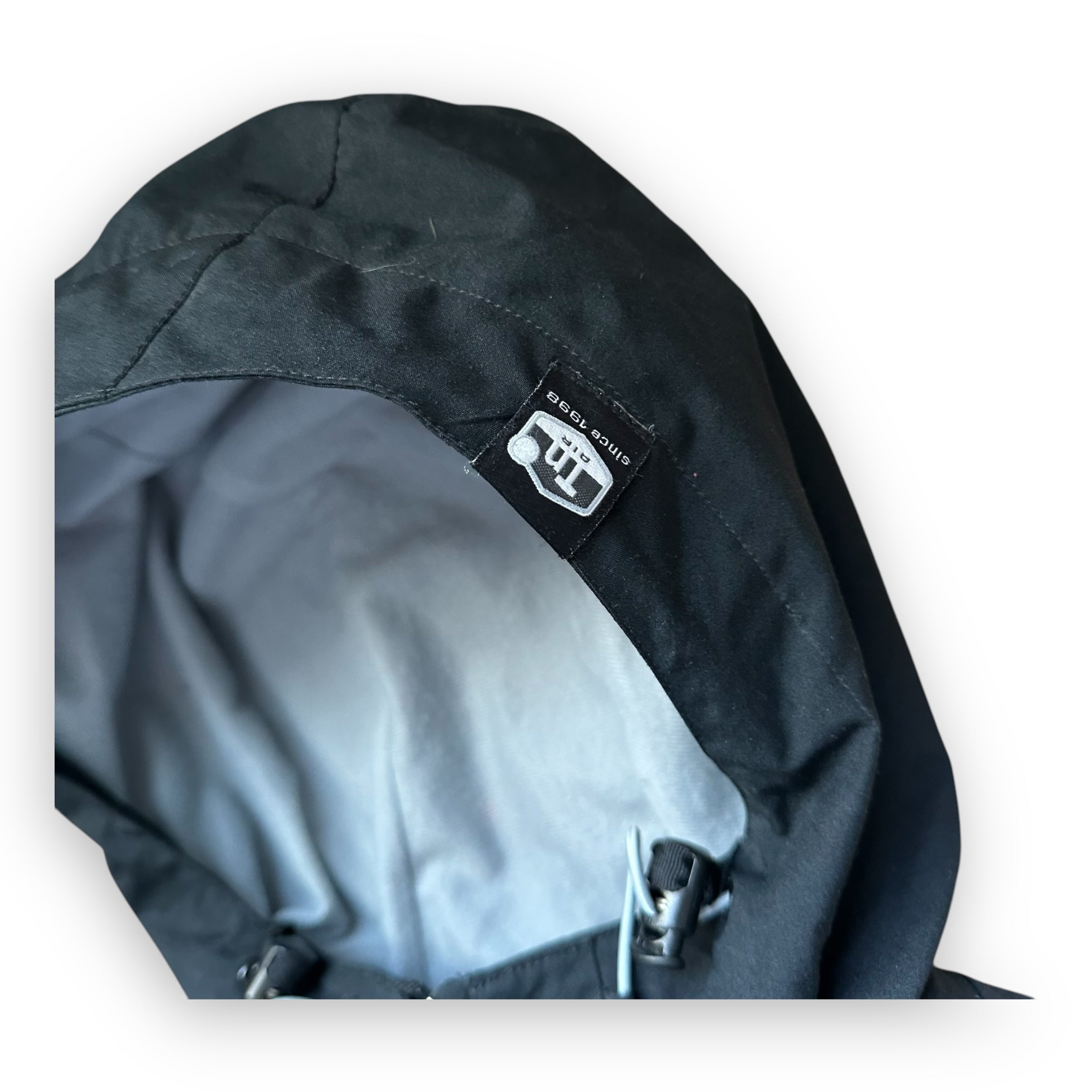 Jacket Nike TN Parka + Puffer Black Orange vintage 00s