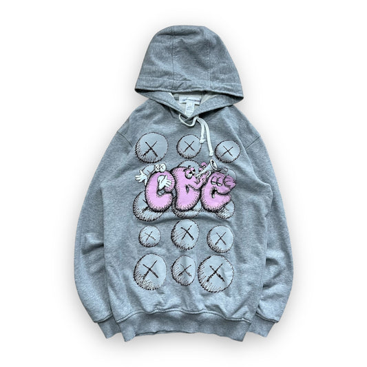 Sweatshirt Hoodie Comme des Garcons SHIRT x KAWS Grey (M)