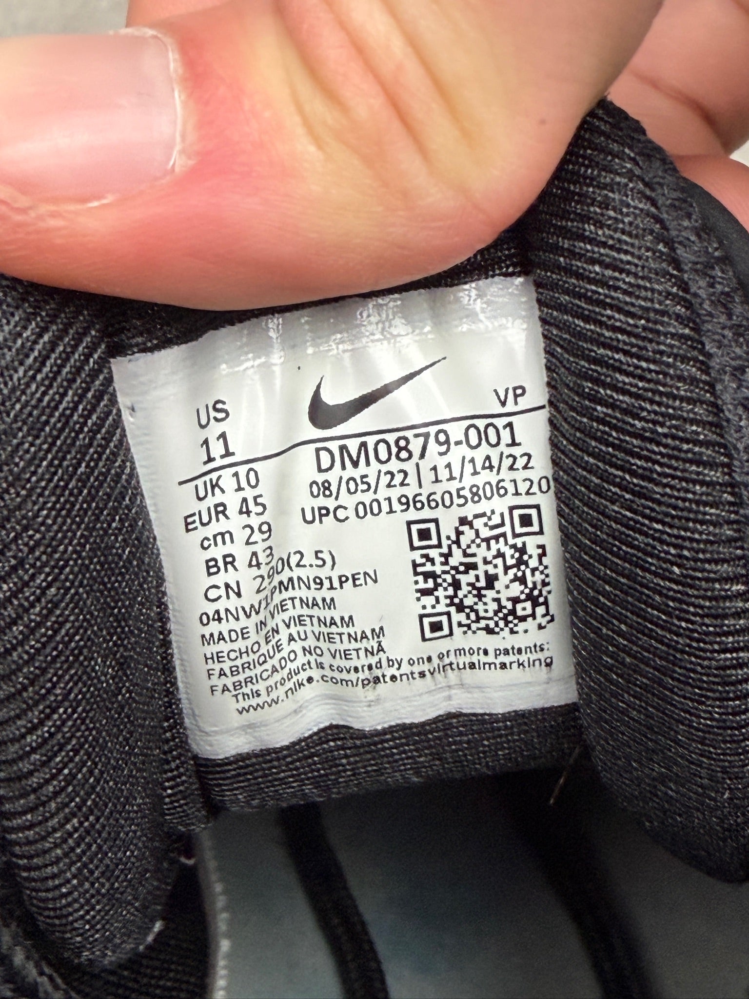 NOCTA Glide White Black