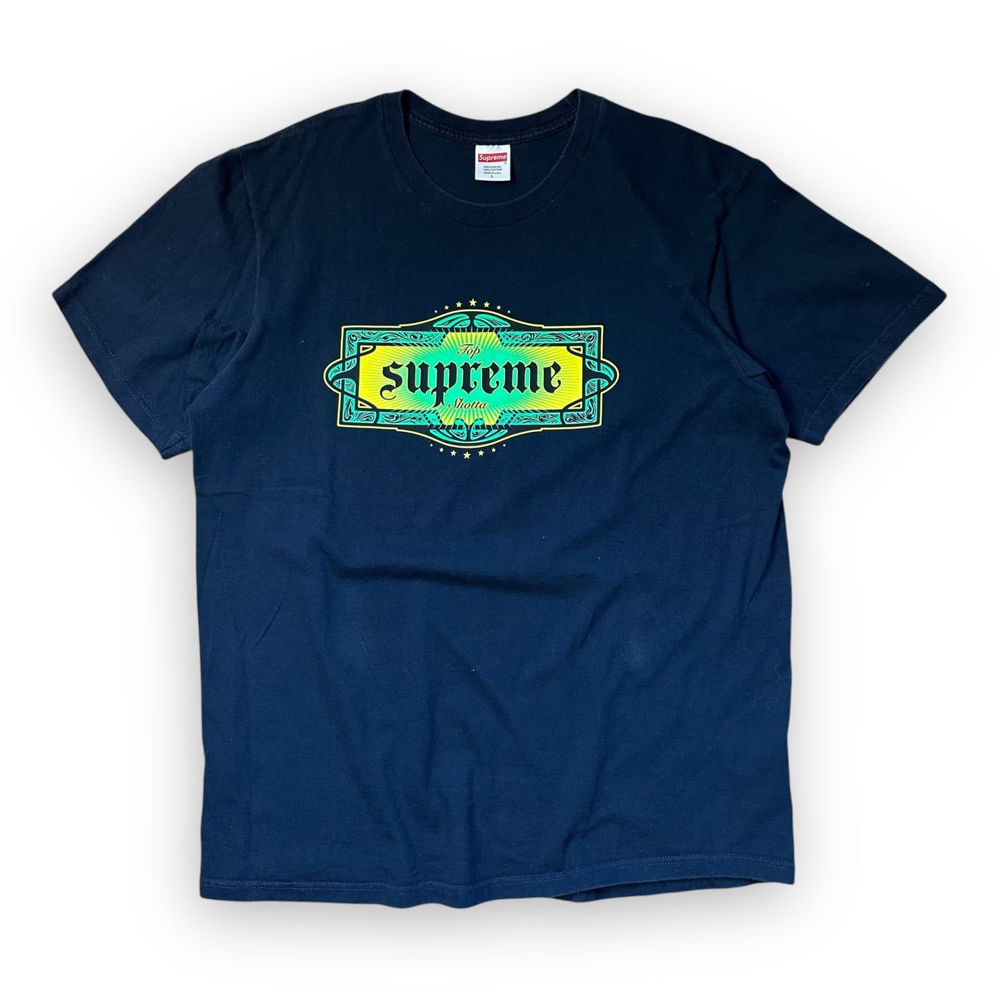 Tee Supreme Top Shotta Navy SS22 (L)