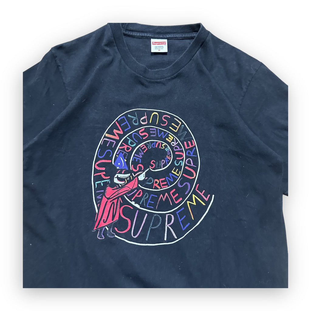 Tee Supreme Joe Robert Swirl Black SS17