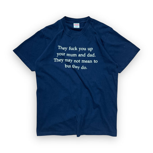 Tee Supreme They Fuck You Up Navy FW16 (M)