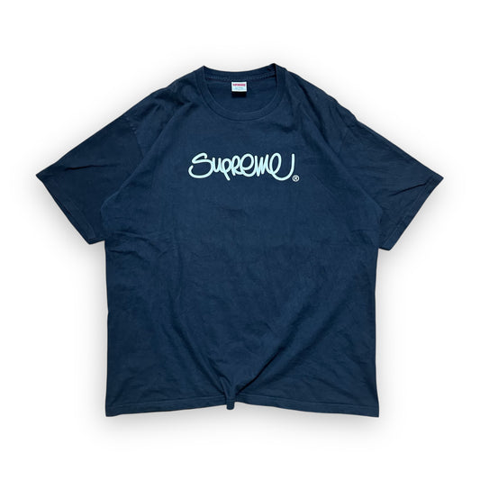 Tee Supreme Handstyle Black SS22 (XL)