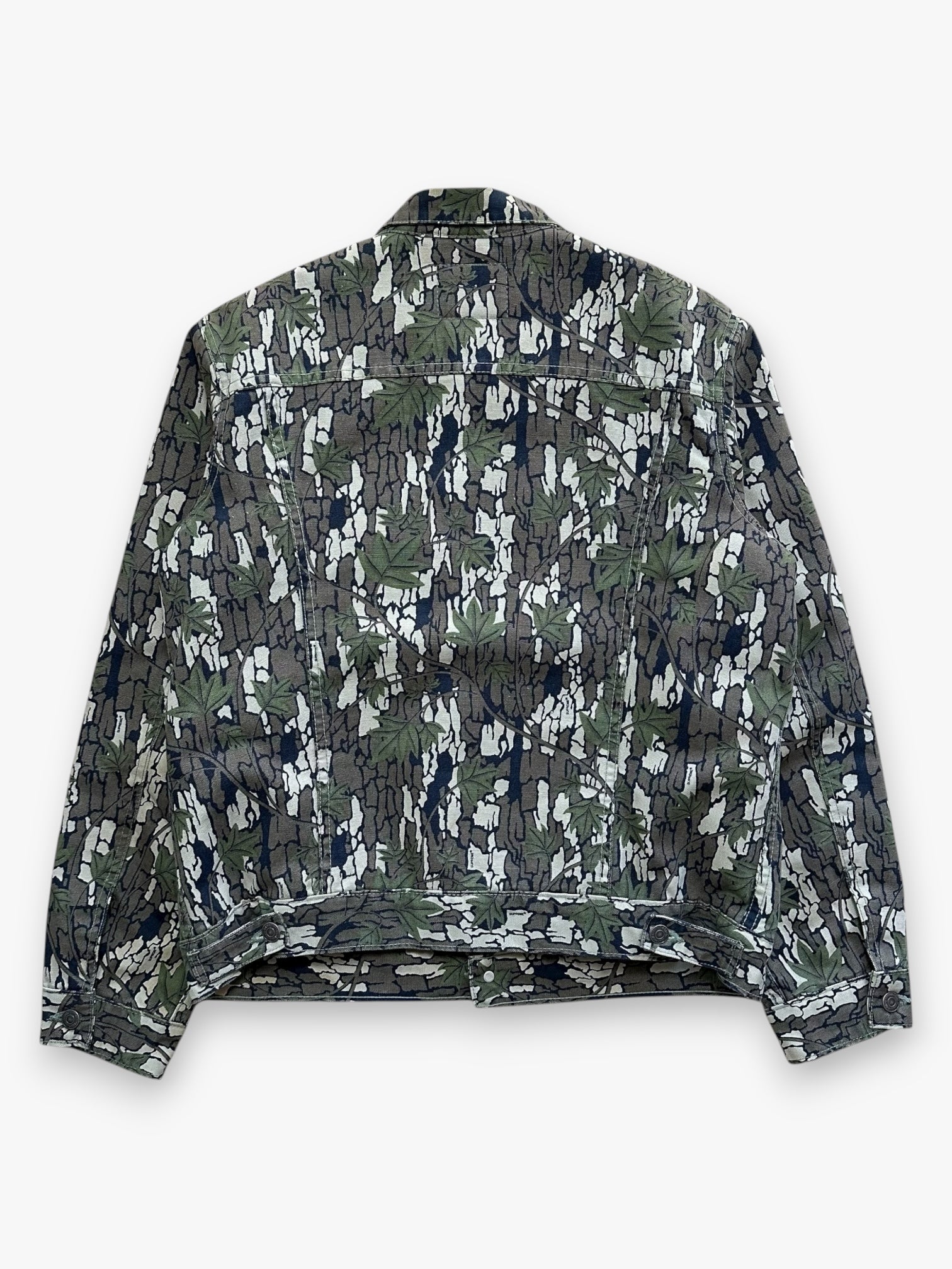 Jacket Supreme Levi’s Sherling Lined Camo Canvas Trucker FW13