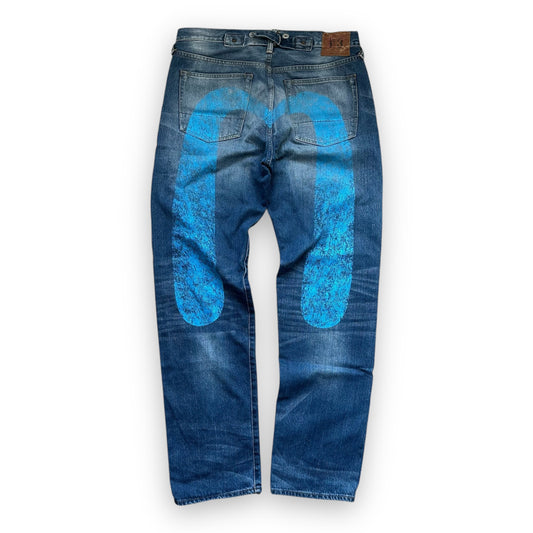 Jeans Evisu Daicock Lot 2000 Blue (L)