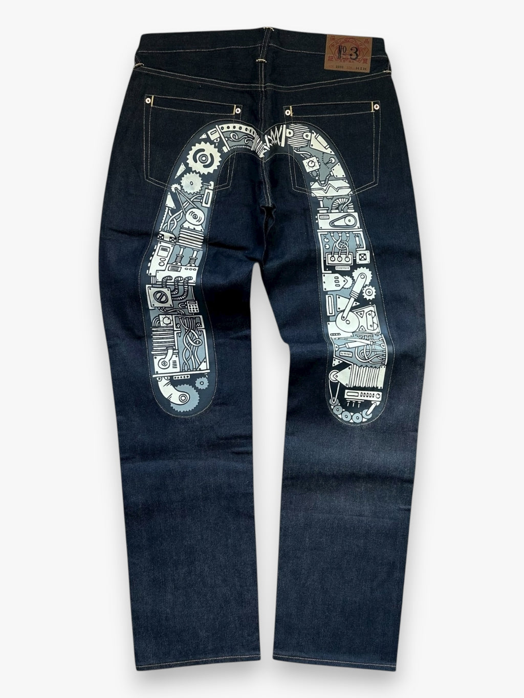 Jeans Evisu Daicock Lot 2000 Mecanic