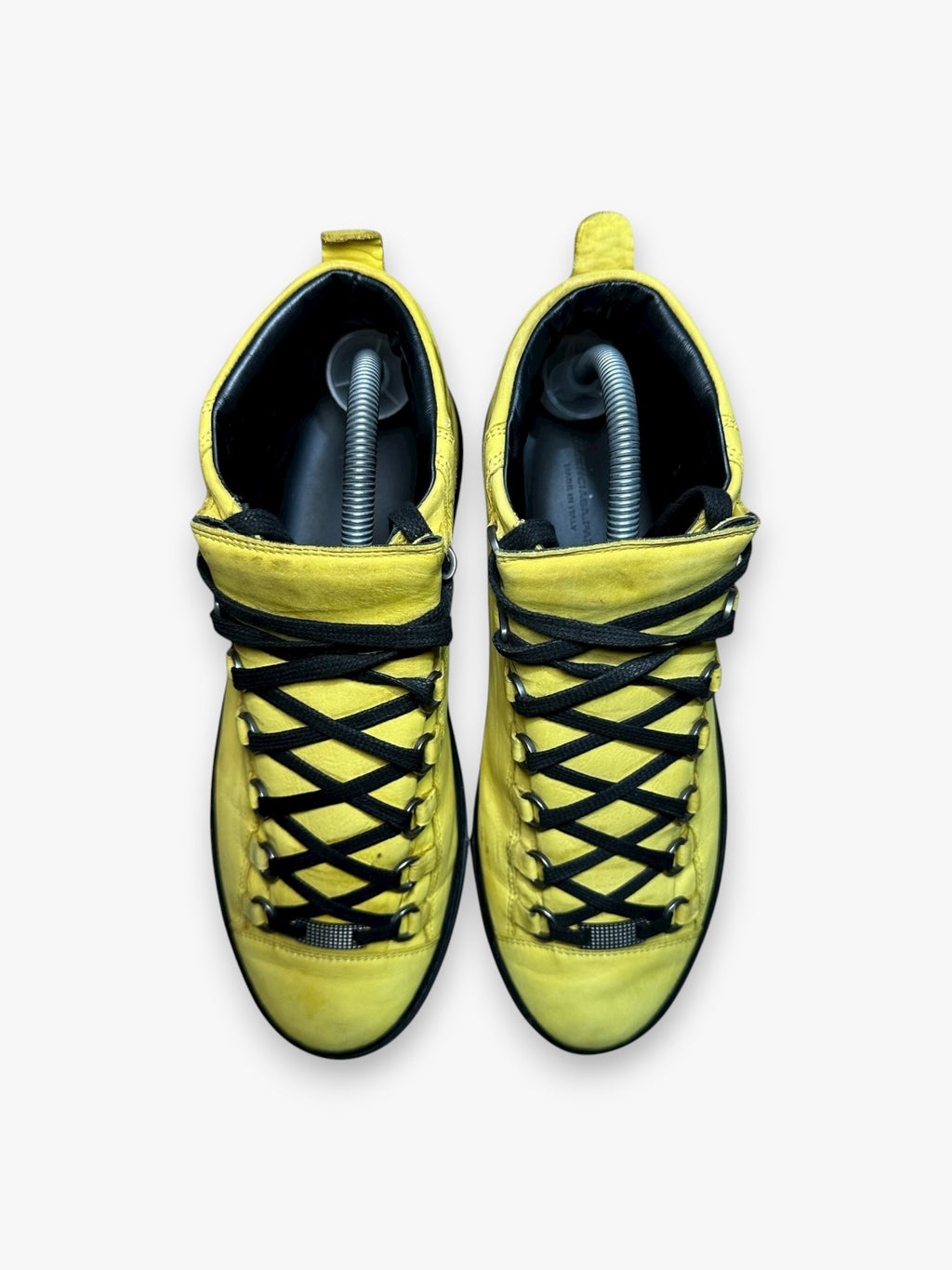 Balenciaga Arena High Black Yellow