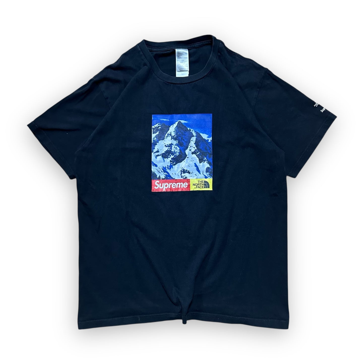 Tee Supreme x The North Face Mountain Black FW17 (L)