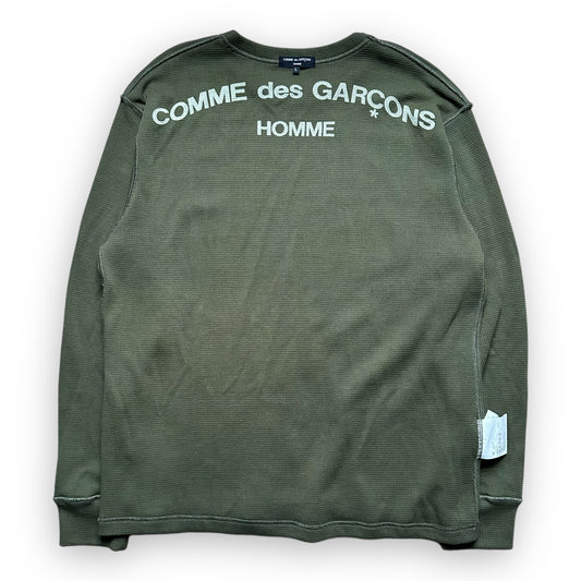 Sweatshirt Crewneck Comme des Garcons Homme Olive (2007) (L)