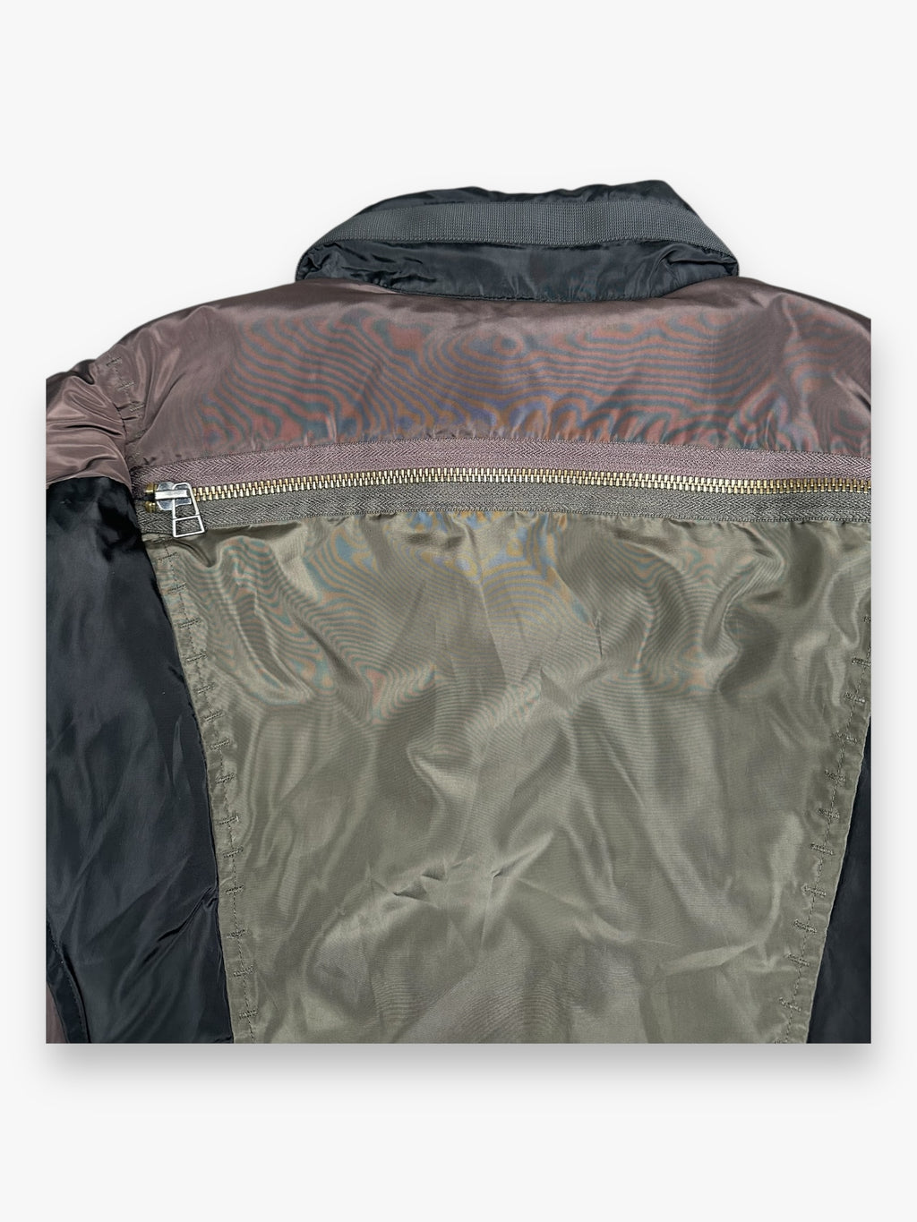 Marithe + Francois Girbaud Puffer Jacket 6-Zip Brown AW07