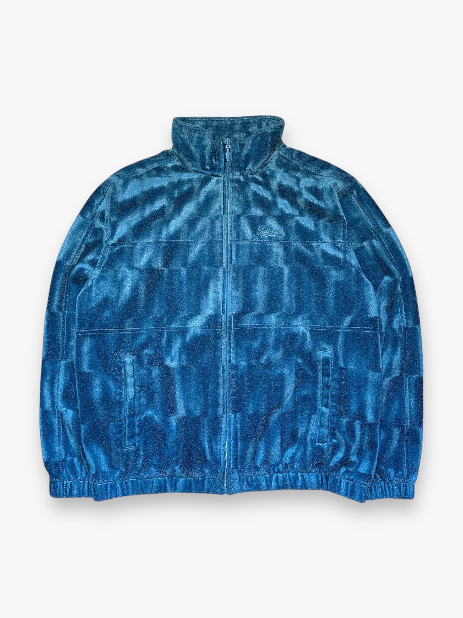 Jacket Supreme Track Velour Slate FW21