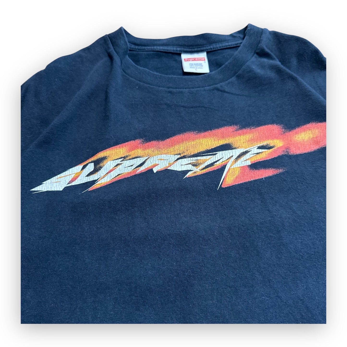 Tee Supreme Wind Navy/Orange SS21 (M)