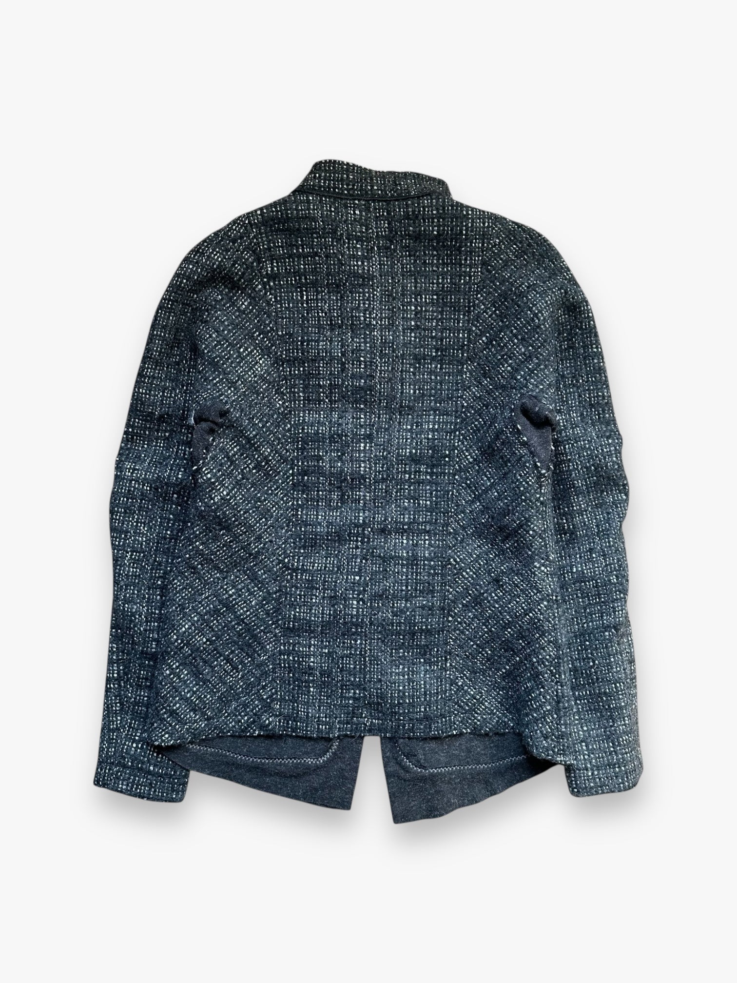 Jacket Marithé + François Girbaud Slash Tweed Black