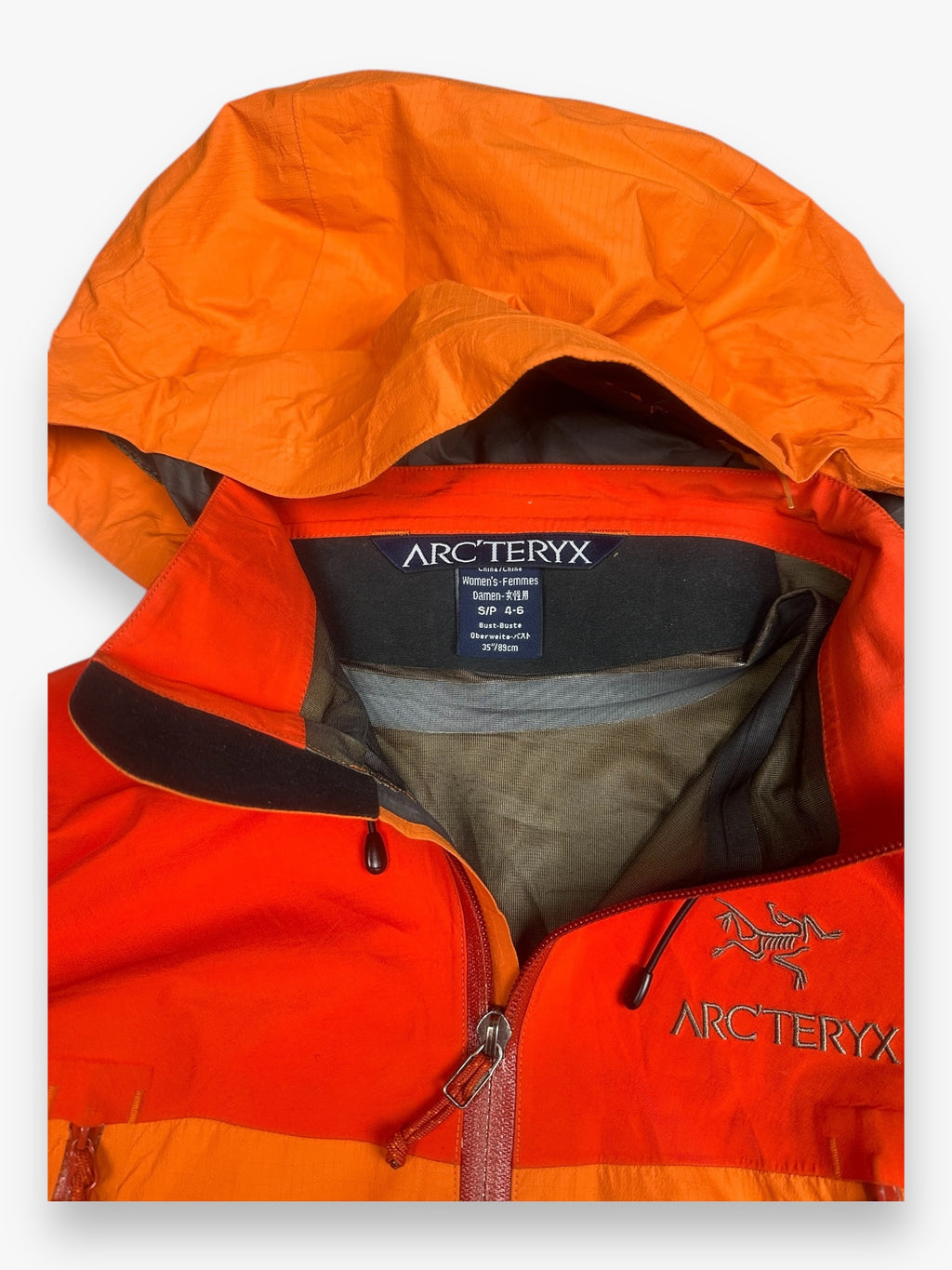 Jacket Arc’Teryx Beta AR Gore-Tex Orange vintage