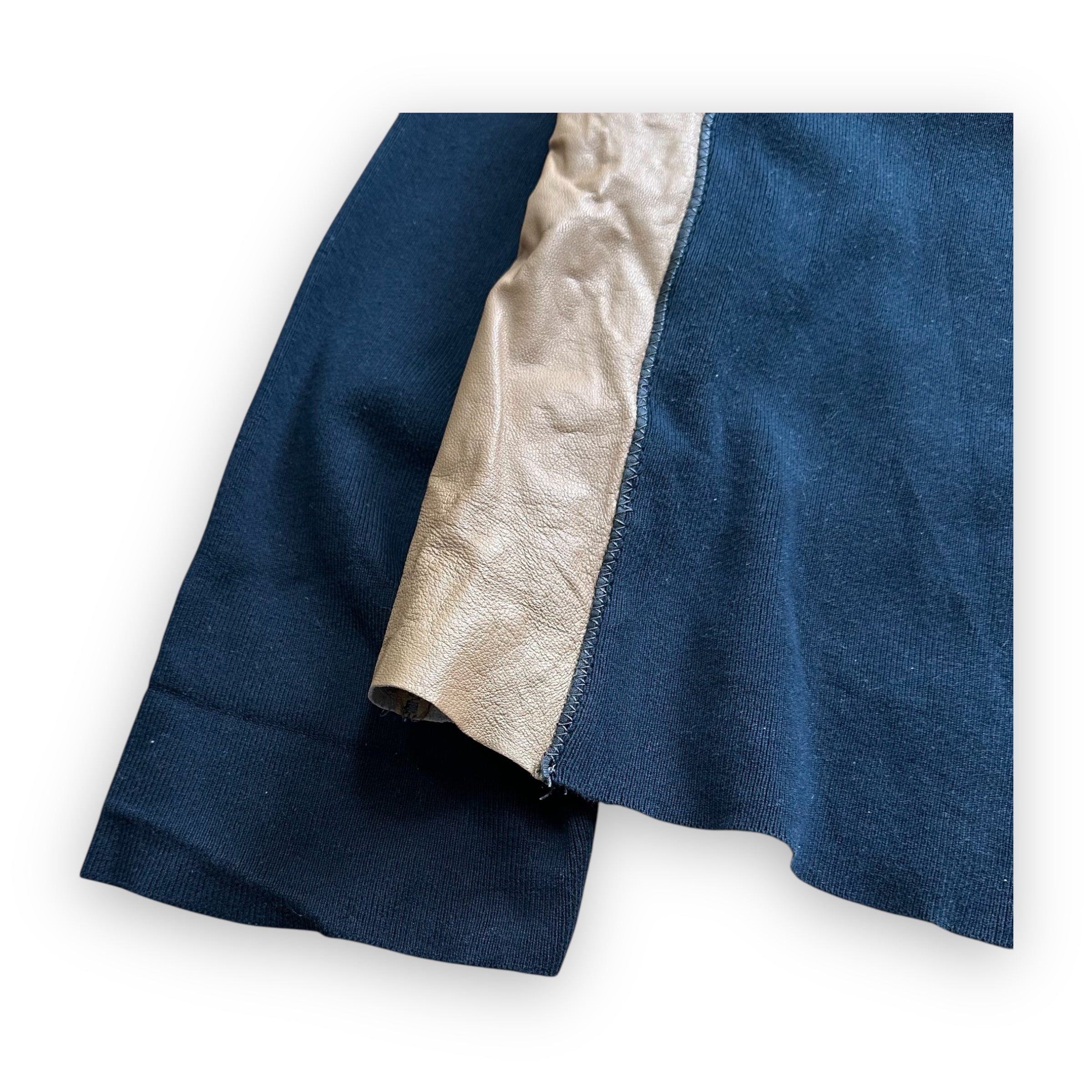 Jacket Roberto Cavalli Black Brown Leather vintage + Vest