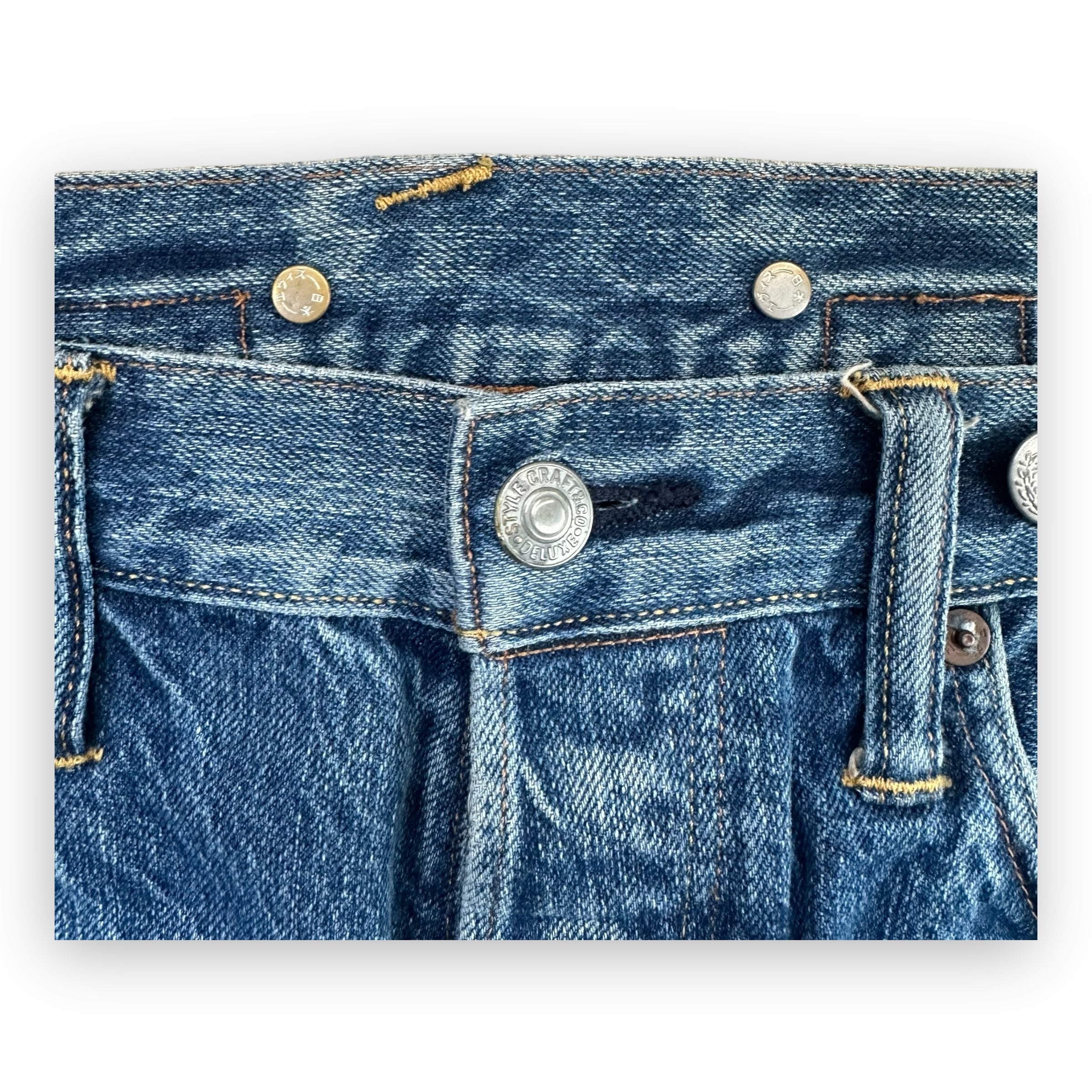 Jeans Evisu Daicock Lot 2000 Red