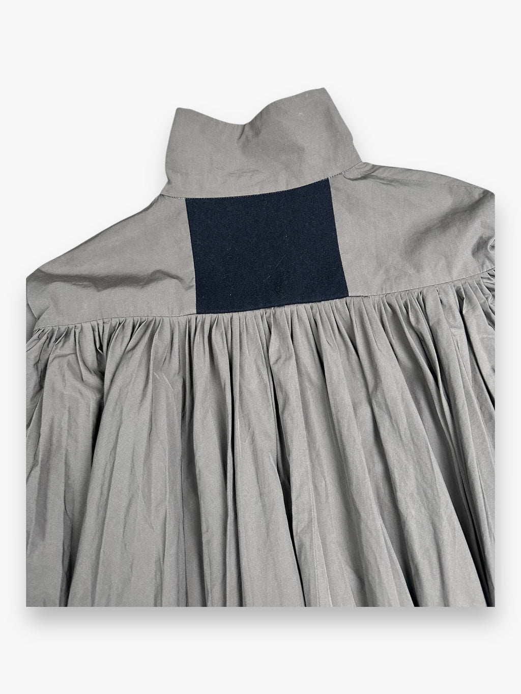 Sacai Matte Taffeta Pleat Jacket SS23