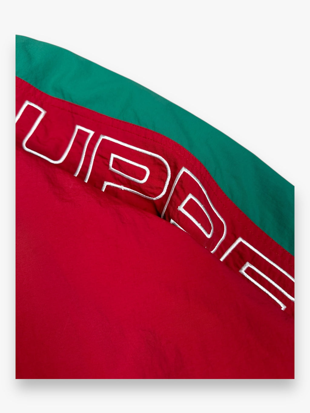 Supreme Split Track Jacket Red SS17