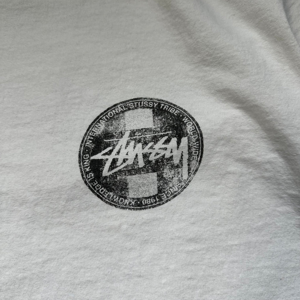 Tee Stussy Dot Stamp White SS24