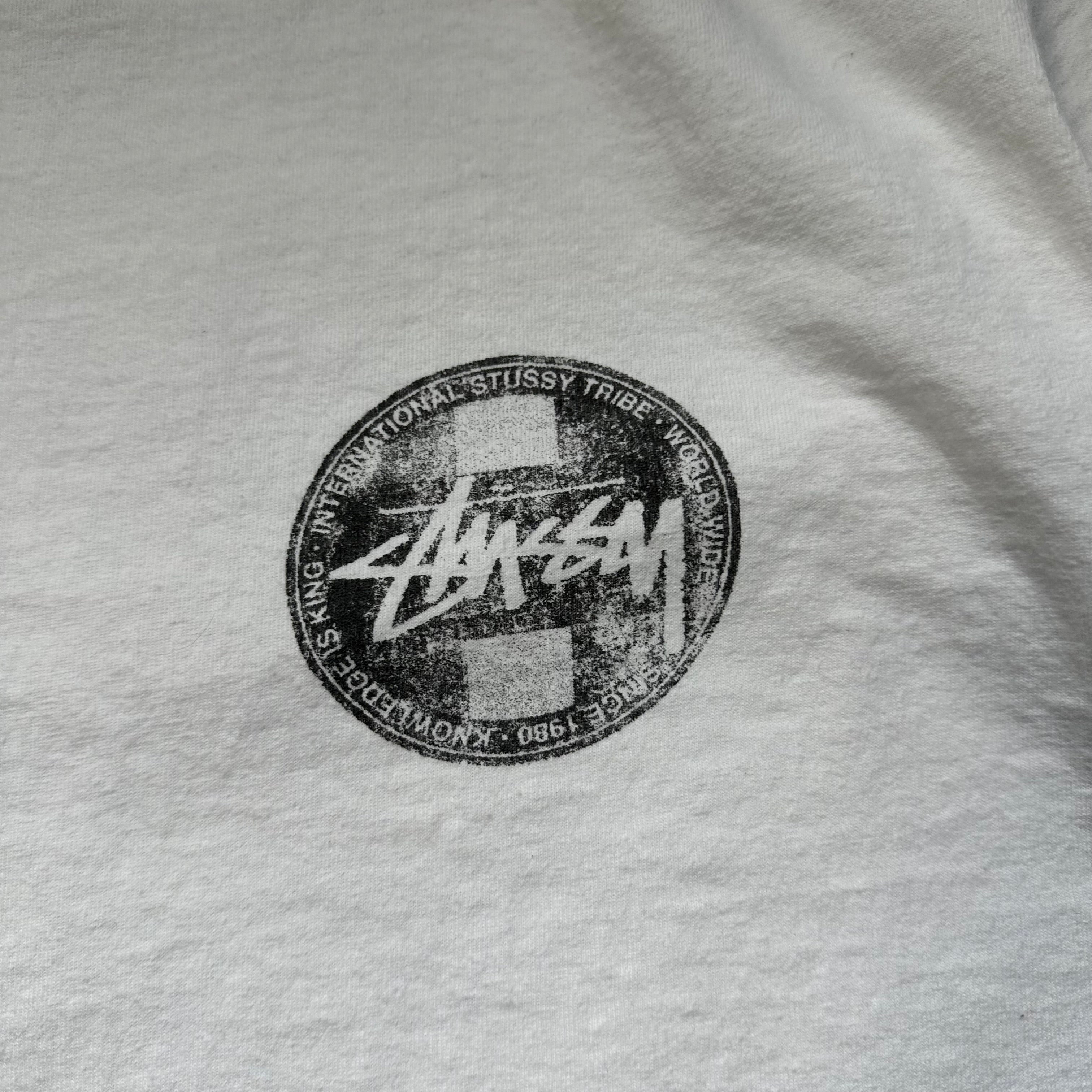 Tee Stussy Dot Stamp White SS24
