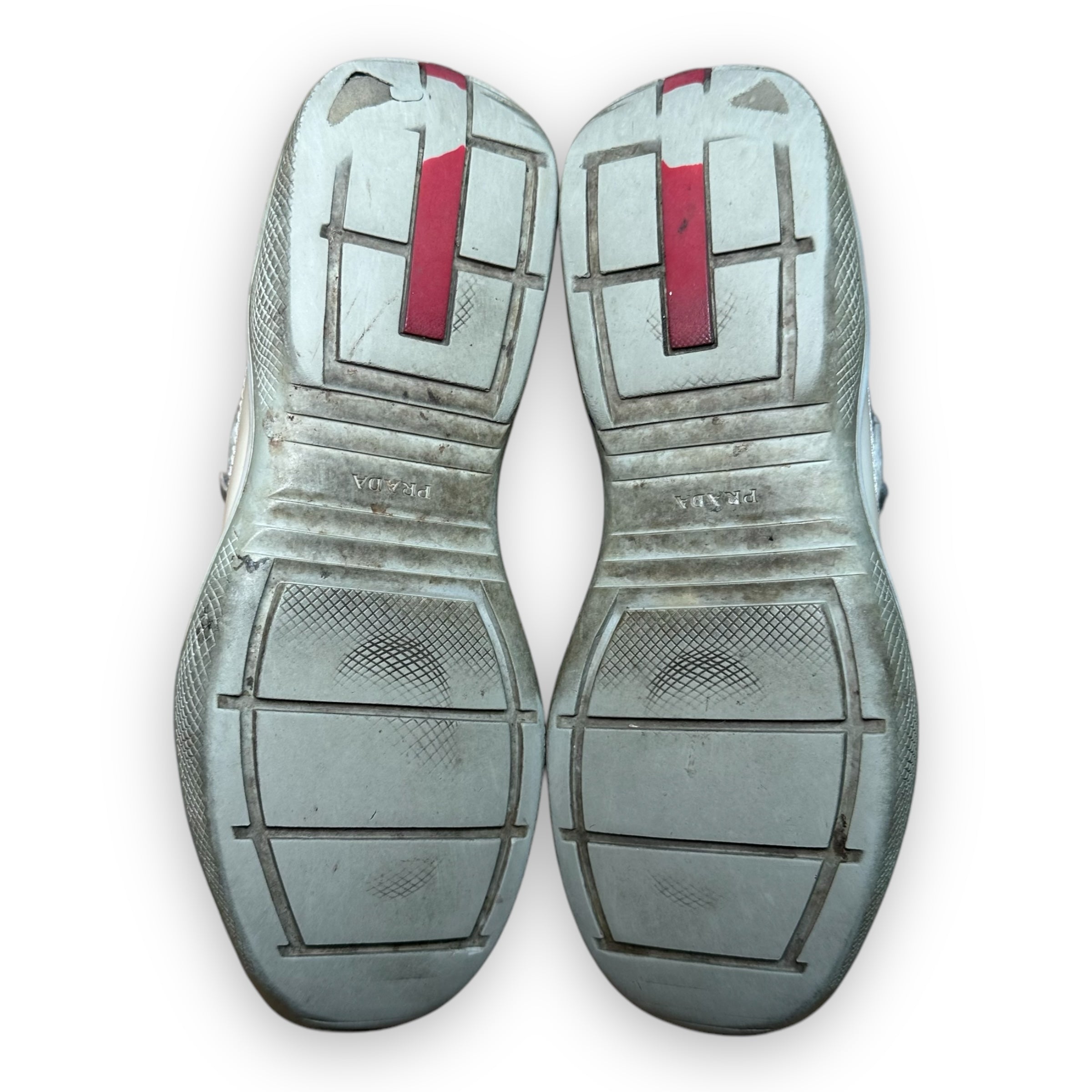 Prada America’s Cup Cream Patent vintage