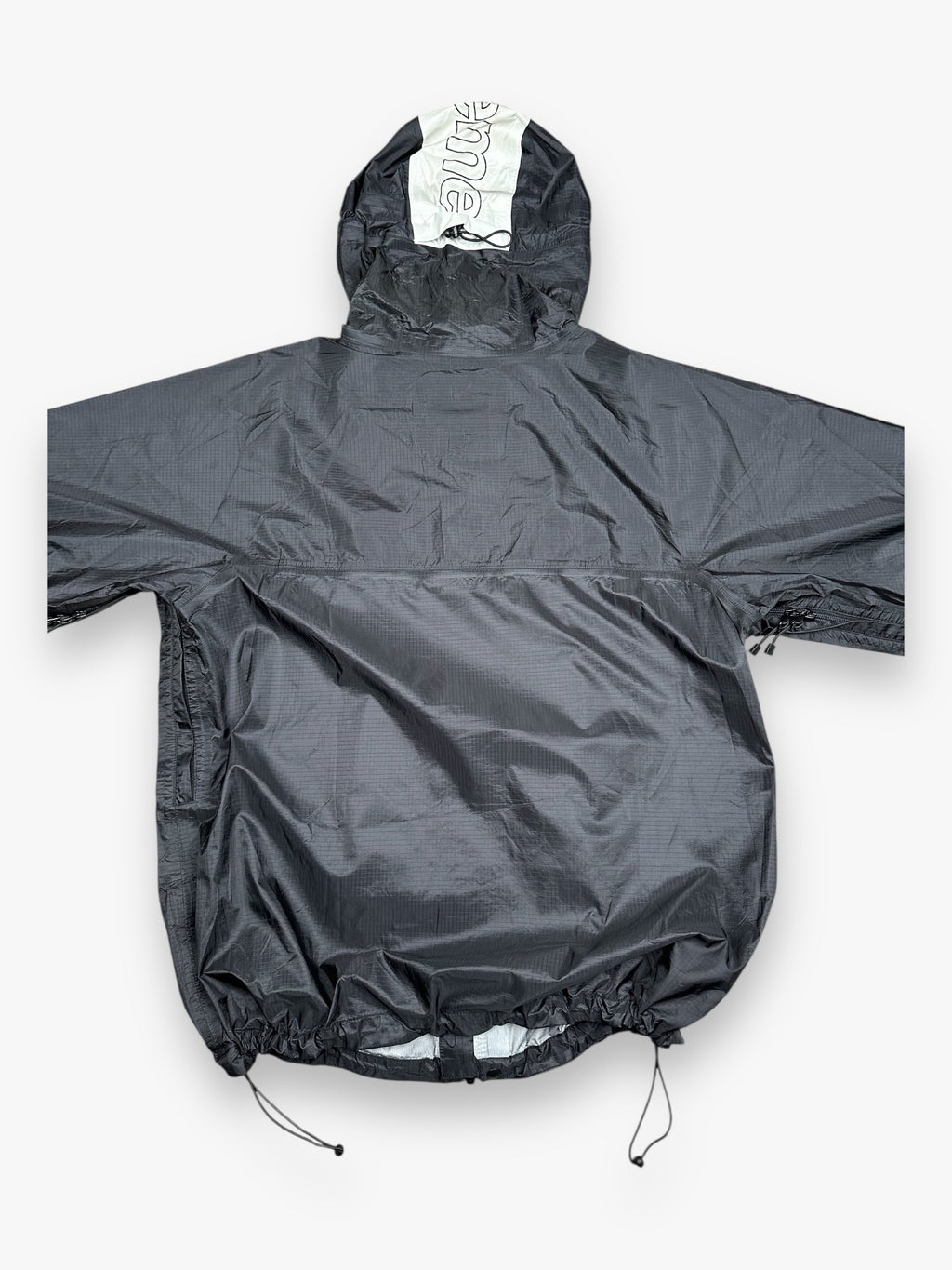 Supreme Taped Seam Rain Jacket Black SS19