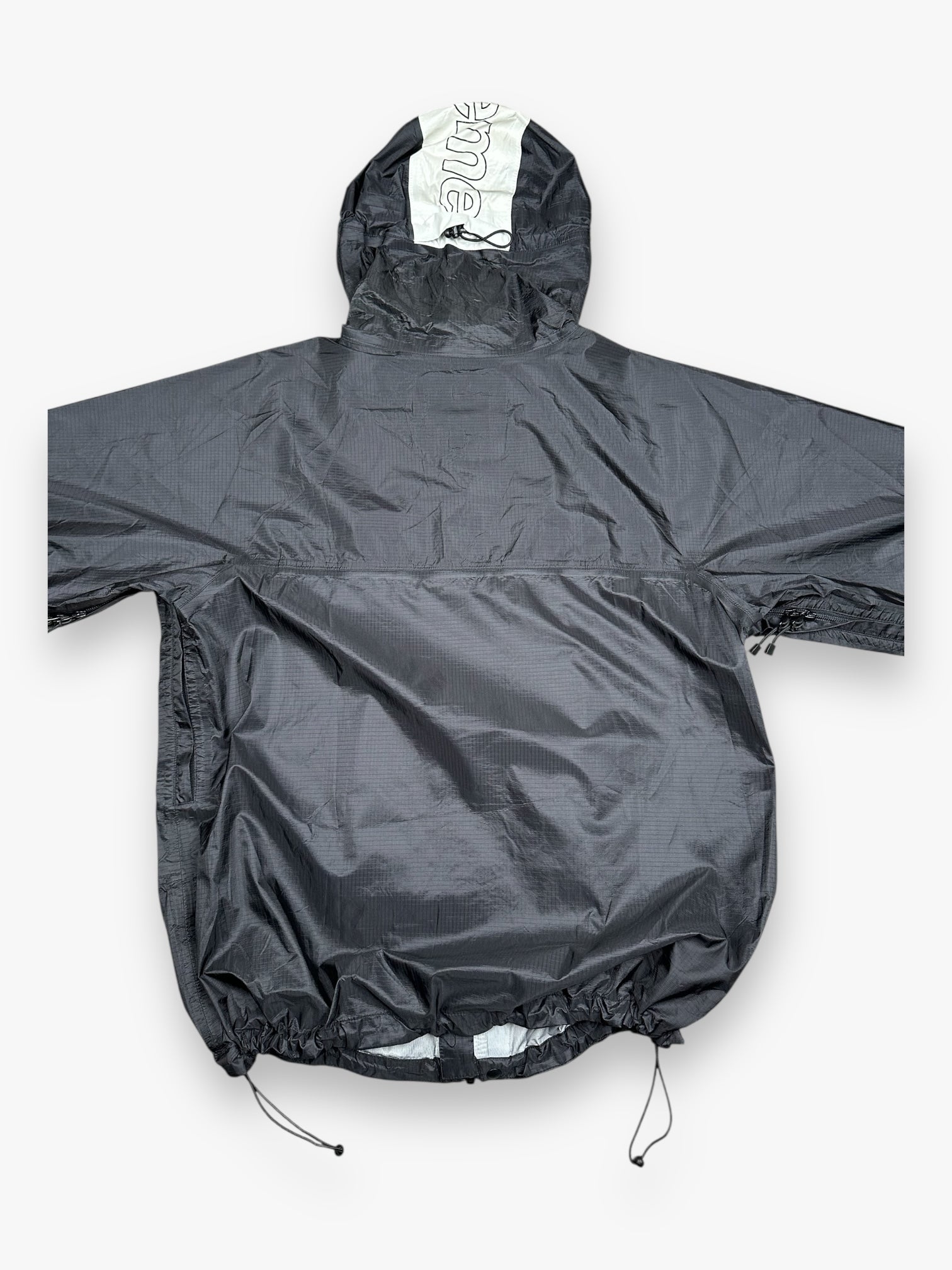 Supreme Taped Seam Rain Jacket Black SS19