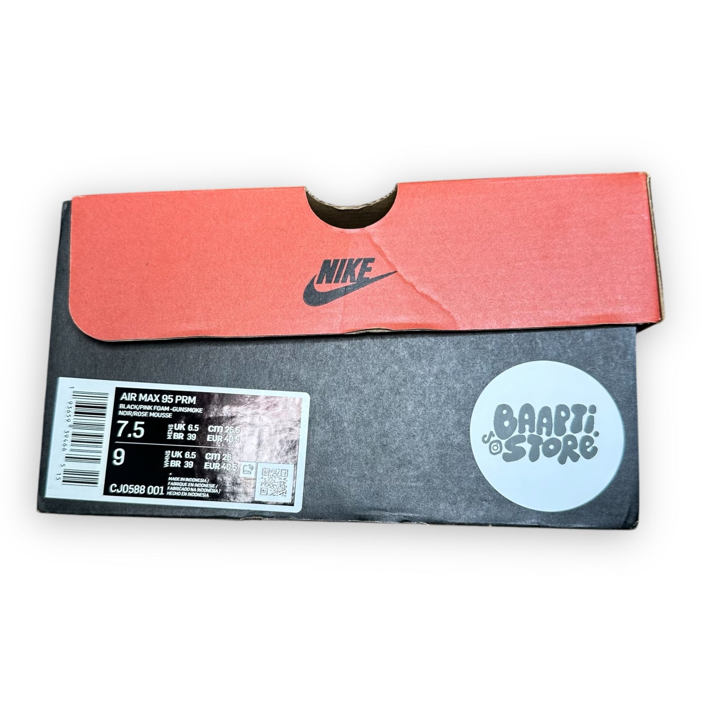 EU40.5 - US7.5 - UK6.5 • Air Max 95 OG Pink Foam