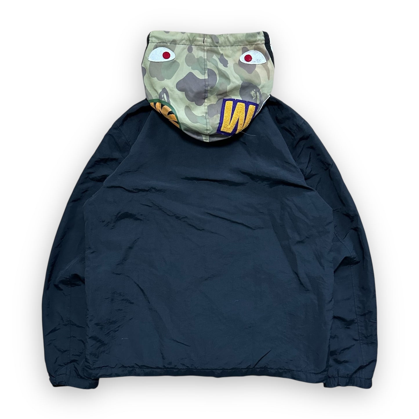 Jacket BAPE Coach Shark Camo Sand Black (S)