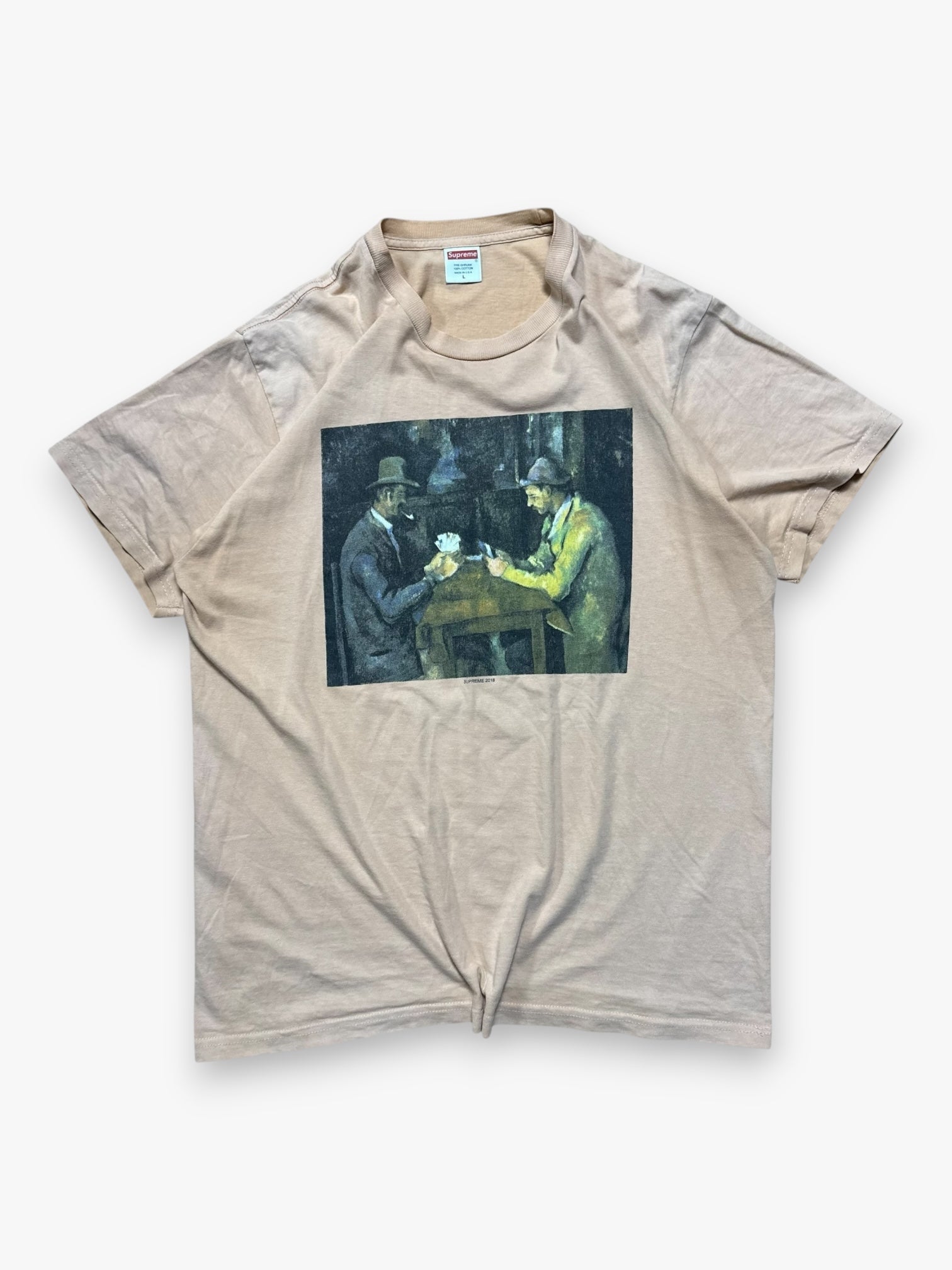 Tee Supreme Cards Peach SS18