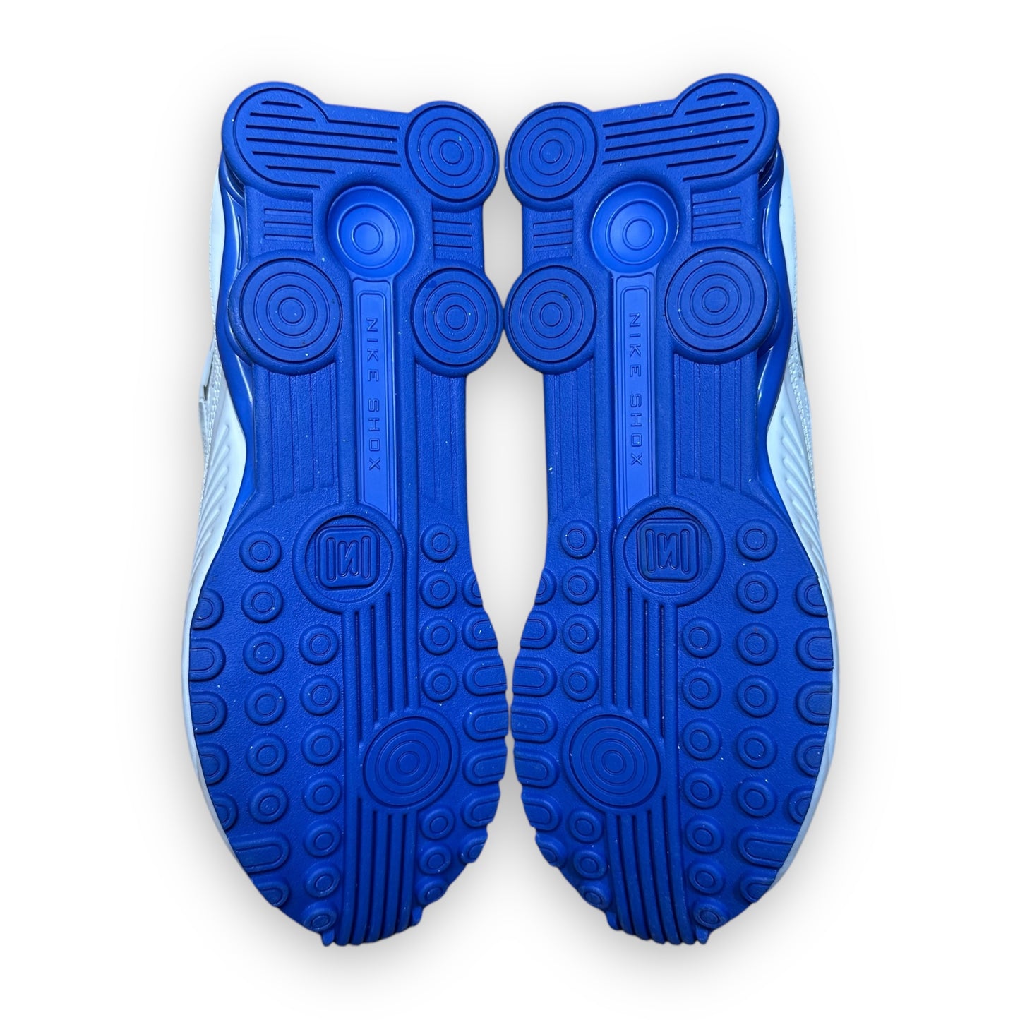 EU38 - US5.5 - UK5 • SAMPLE Unreleased Shox Enigma White Electric Blue