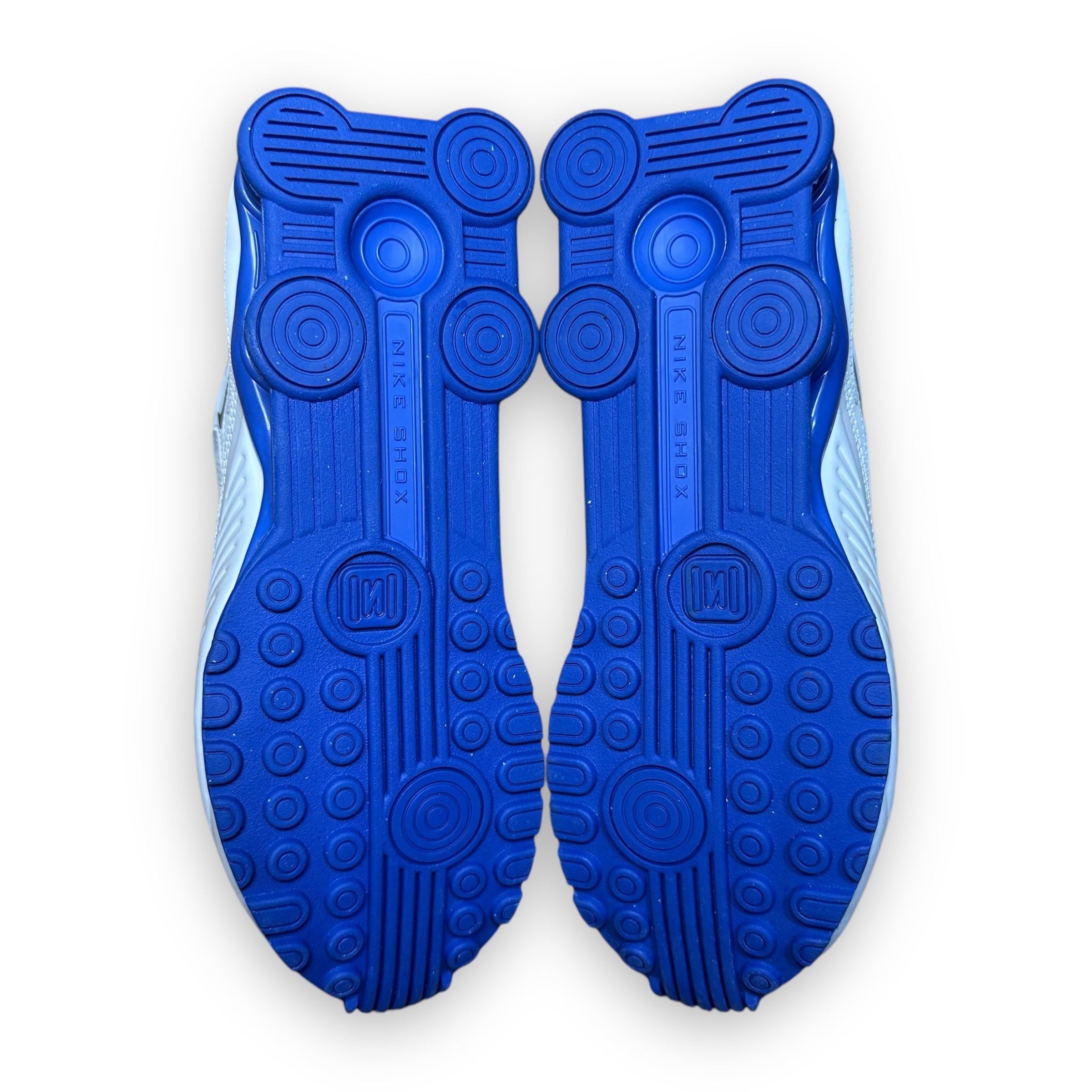 Shox Enigma SAMPLE Unreleased White Electric Blue