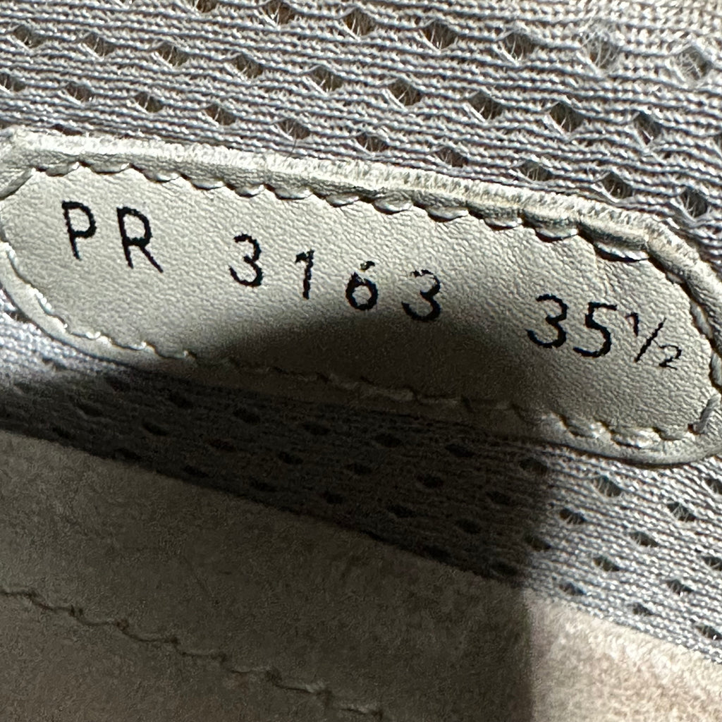 Prada America’s Cup Cream Patent vintage